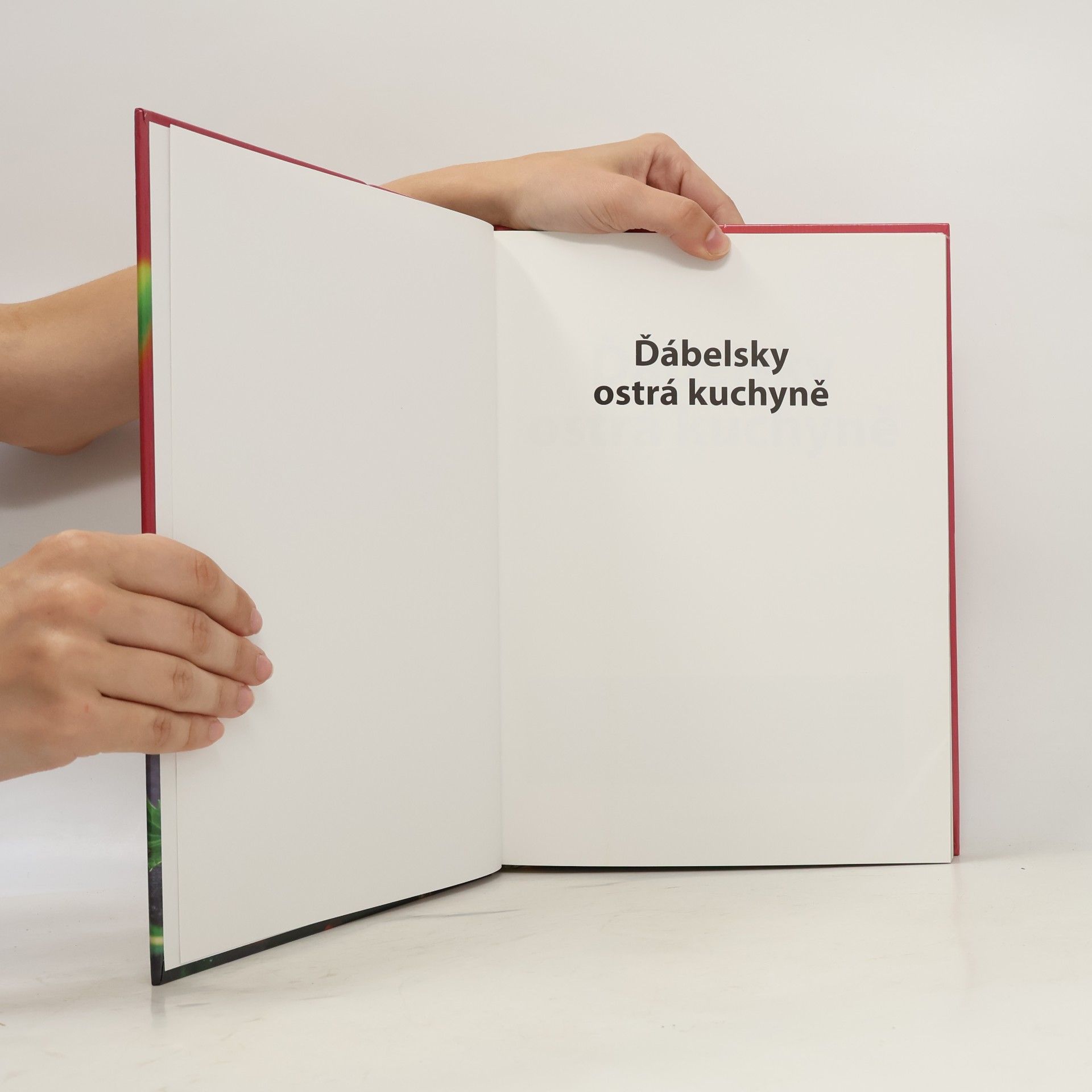 Collectif d'auteurs Ďábelsky ostrá kuchyně
