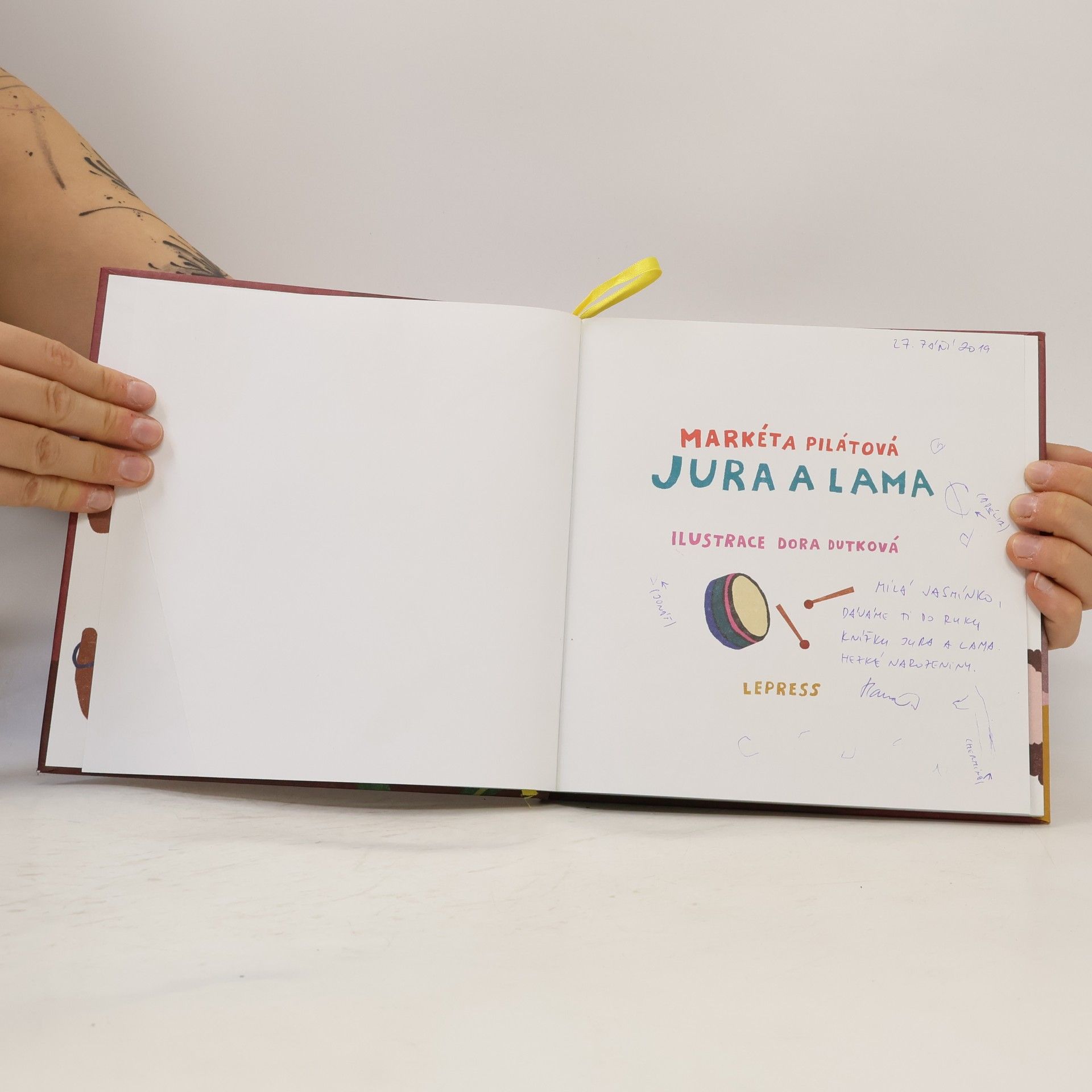 Markéta Pilátová Jura a lama