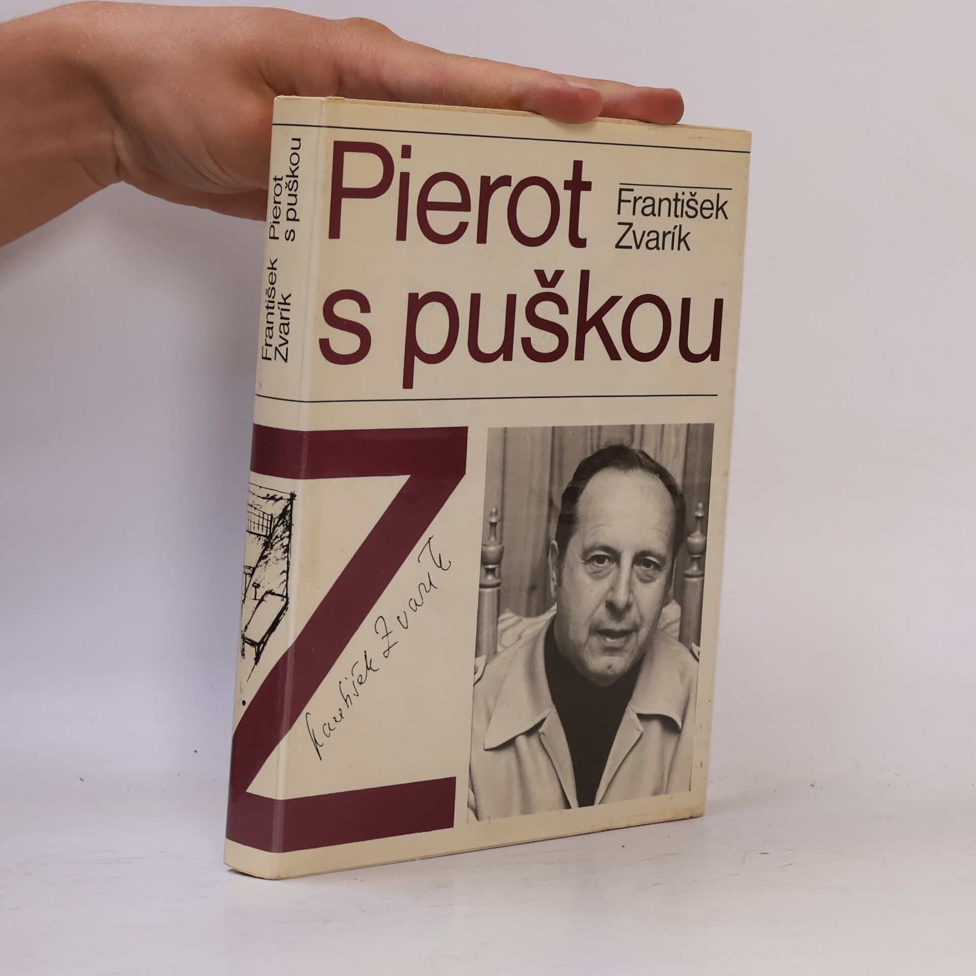 František Zvarík Pierot s puškou
