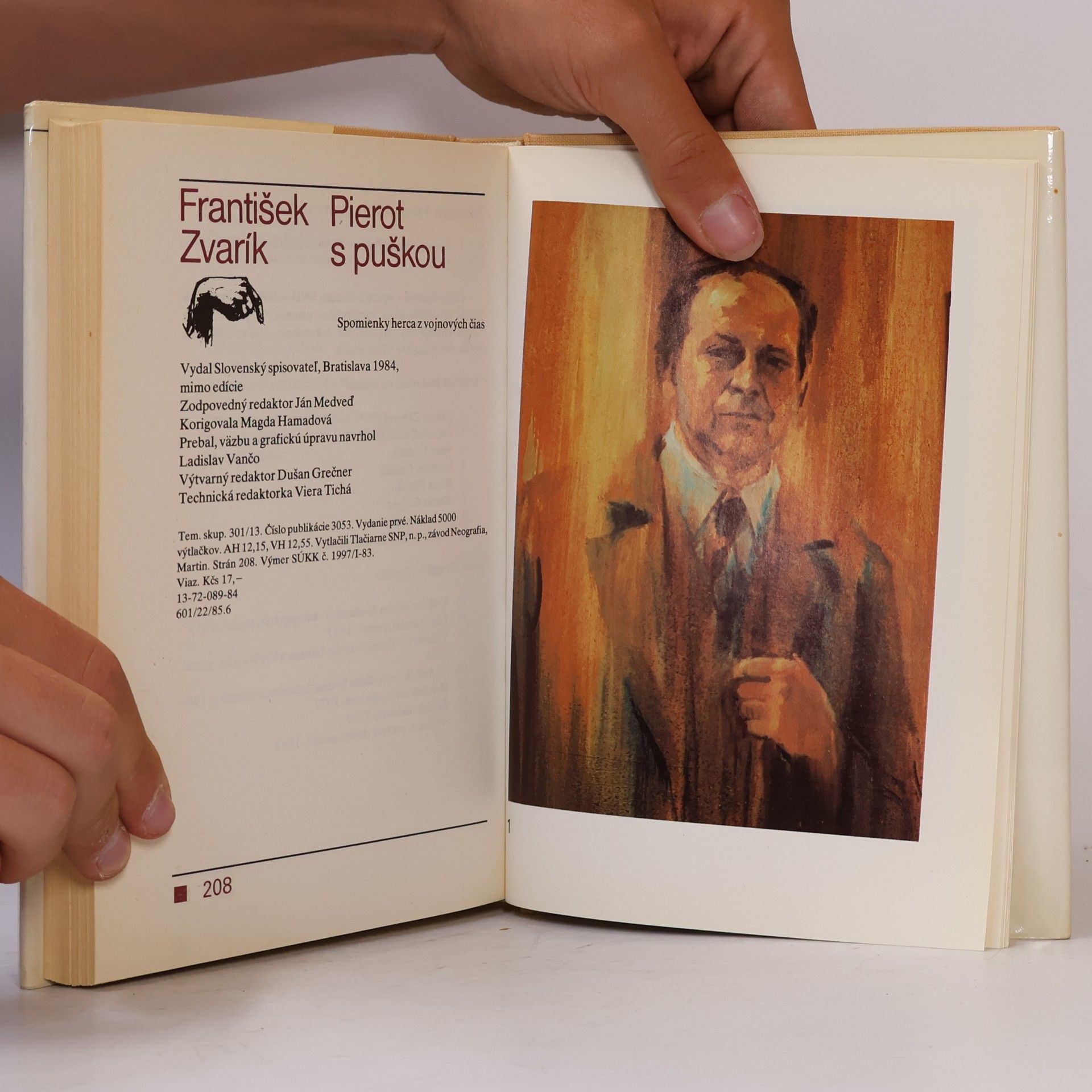 František Zvarík Pierot s puškou