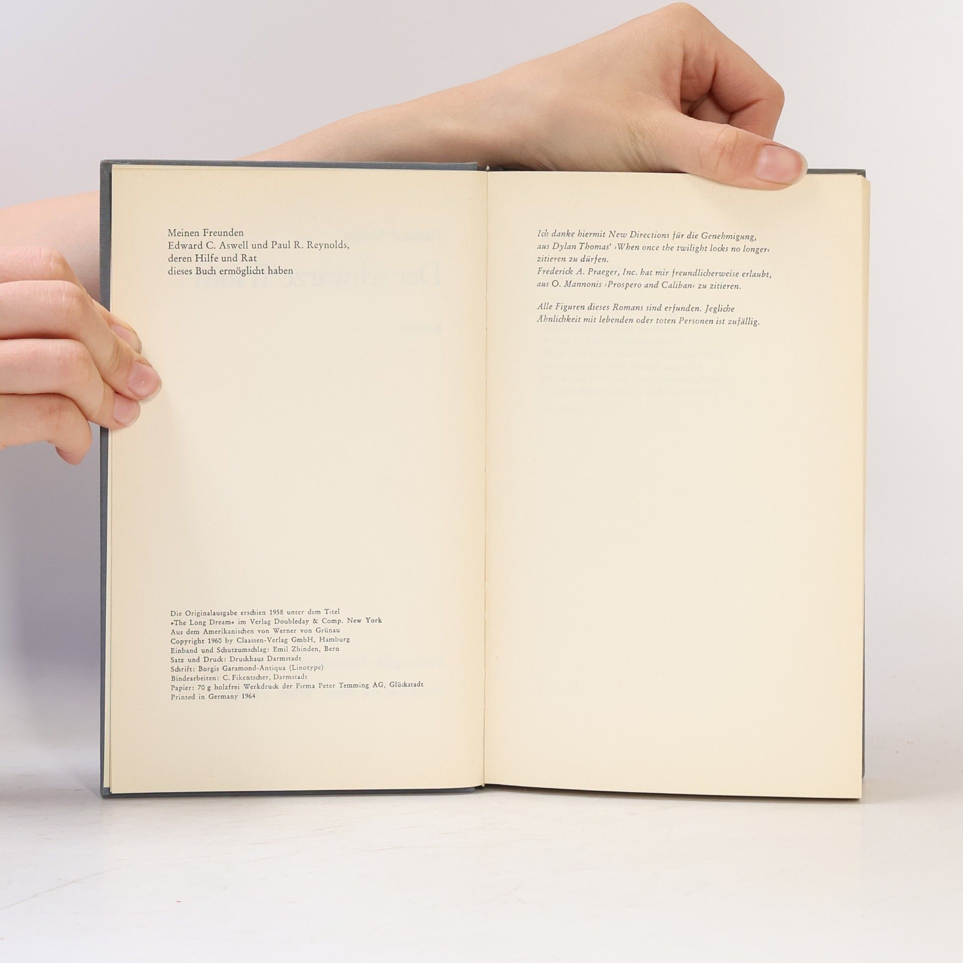 Richard Wright Der schwarze Traum
