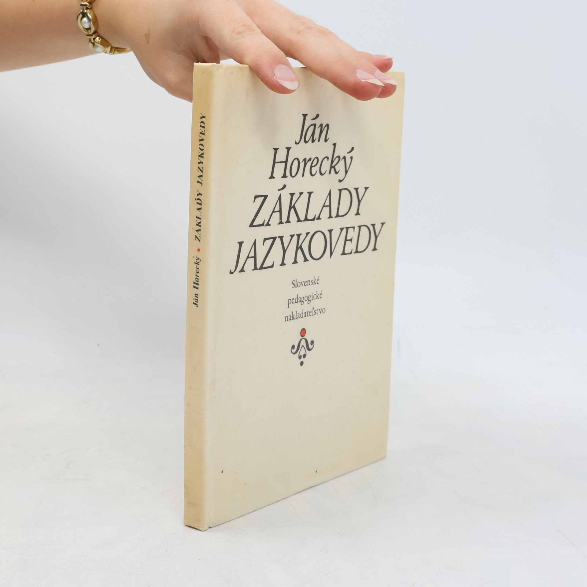 Ján Horecký Základy jazykovedy