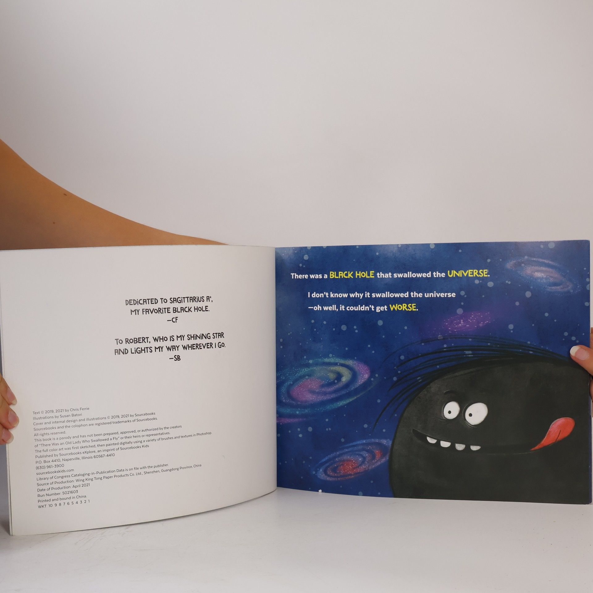 Chris Ferrie There Was A Black Hole That Swallowed The Universe