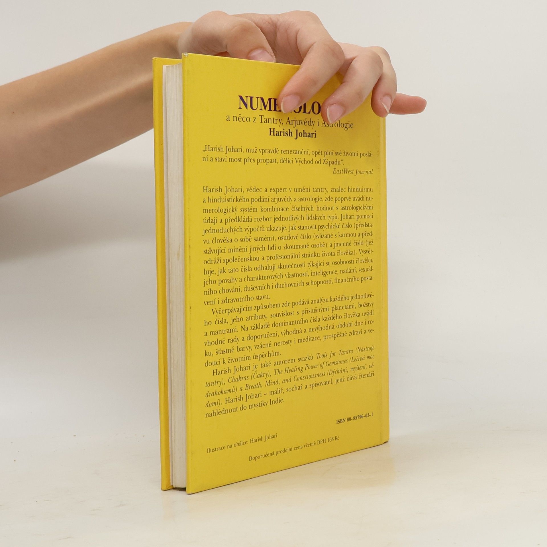 Harish Johari Numerologie a něco z Tantry, Arjuvédy i Astrologie
