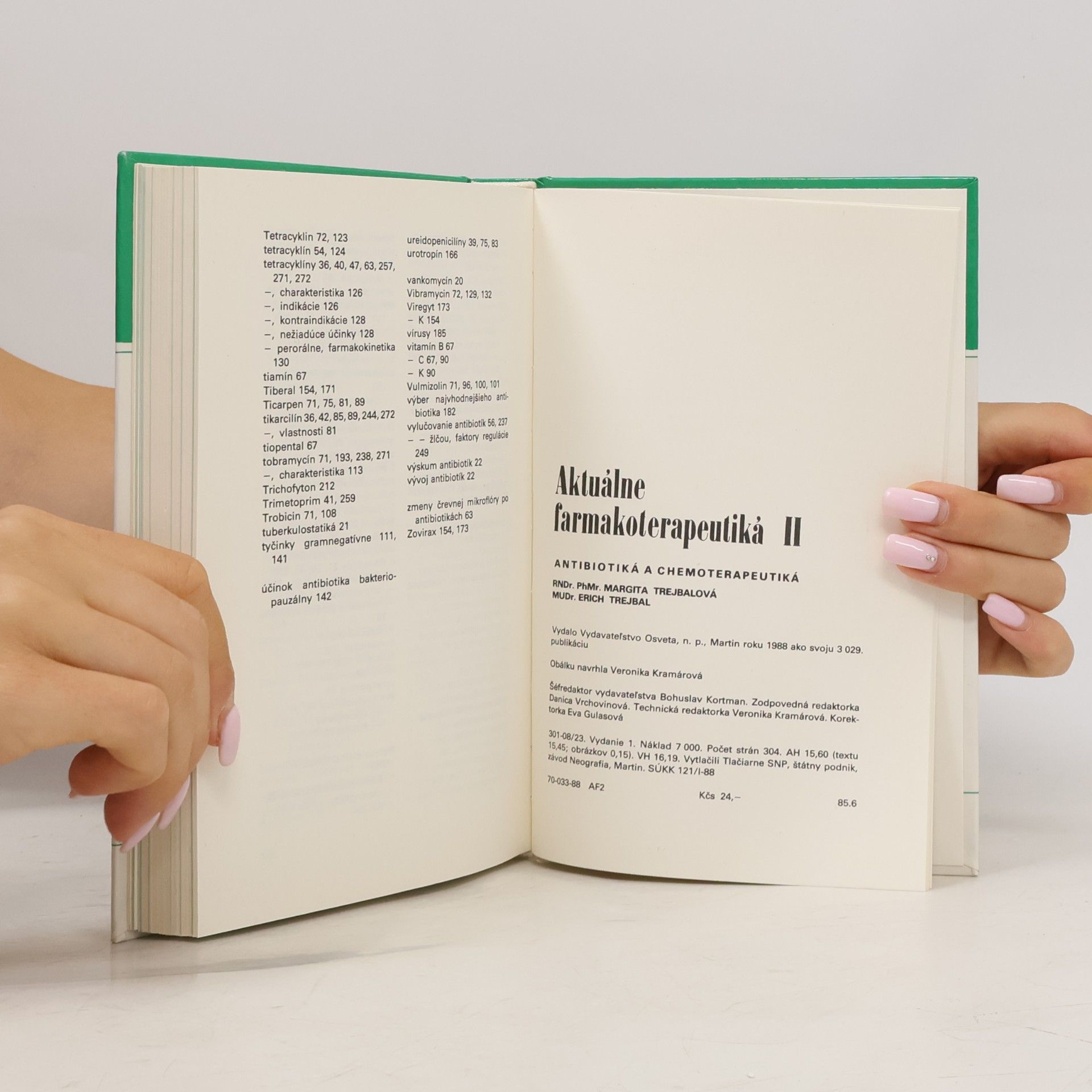 Margita Trejbelová Aktuálne farmakoterapeutiká II