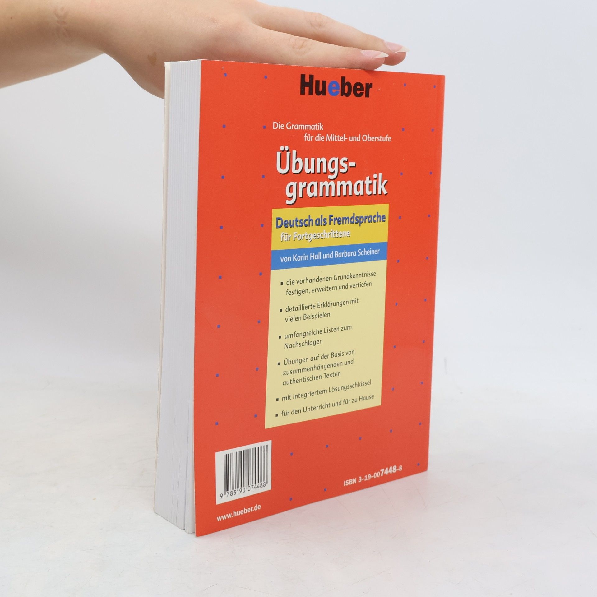 Karin Hall Übungsgrammatik für Fortgeschrittene : Deutsch als Fremdsprache
