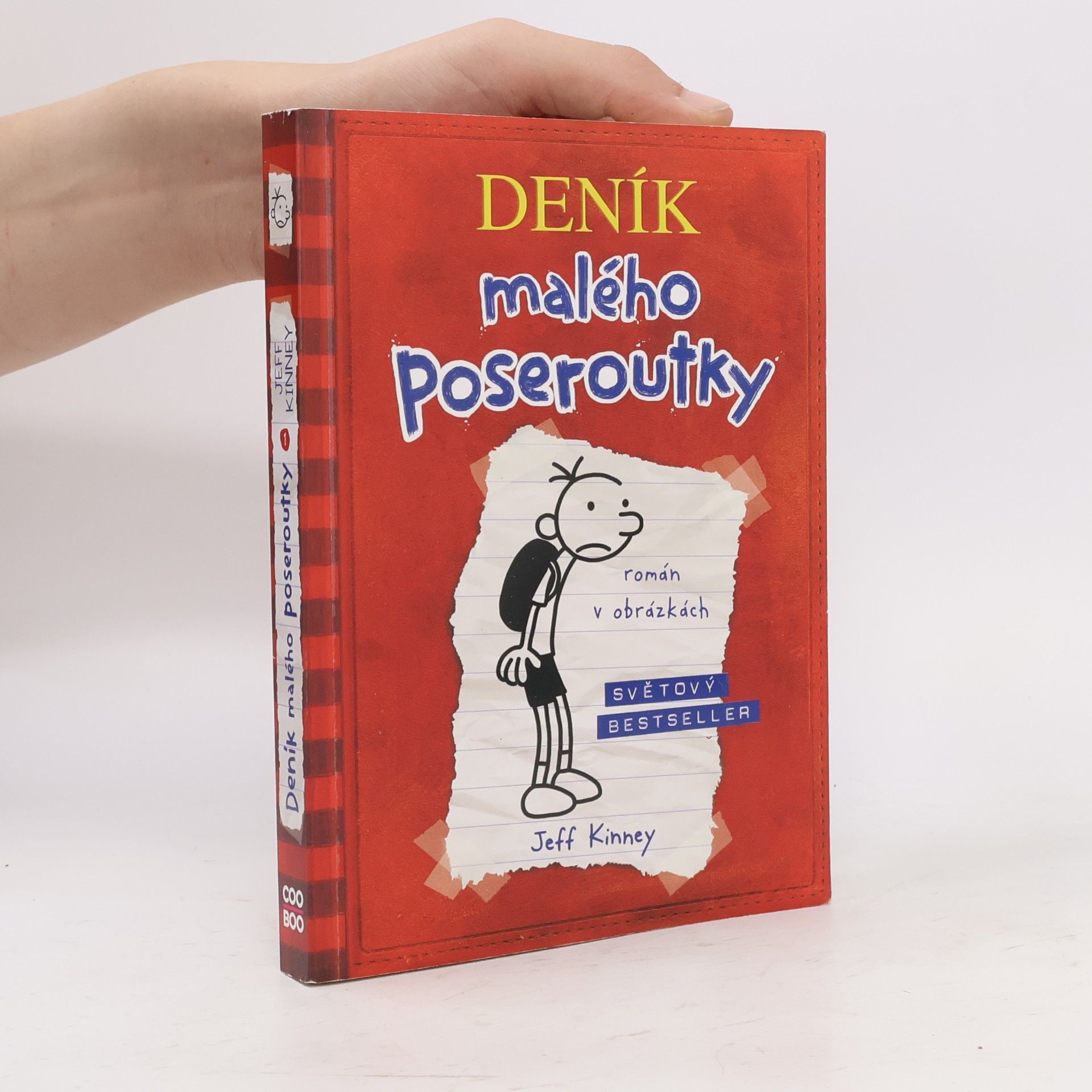 Jeff Kinney Deník malého poseroutky 1