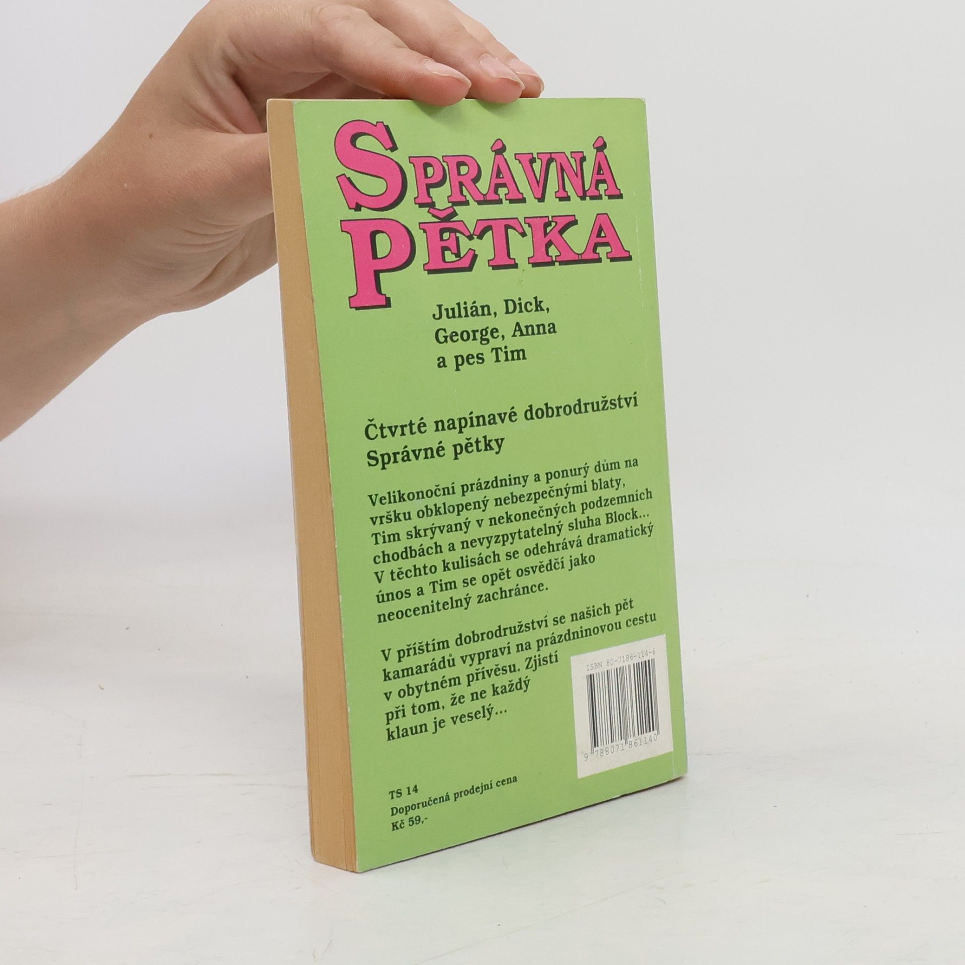 Enid Blyton Správná pětka. Pětka na Pašeráckém vršku