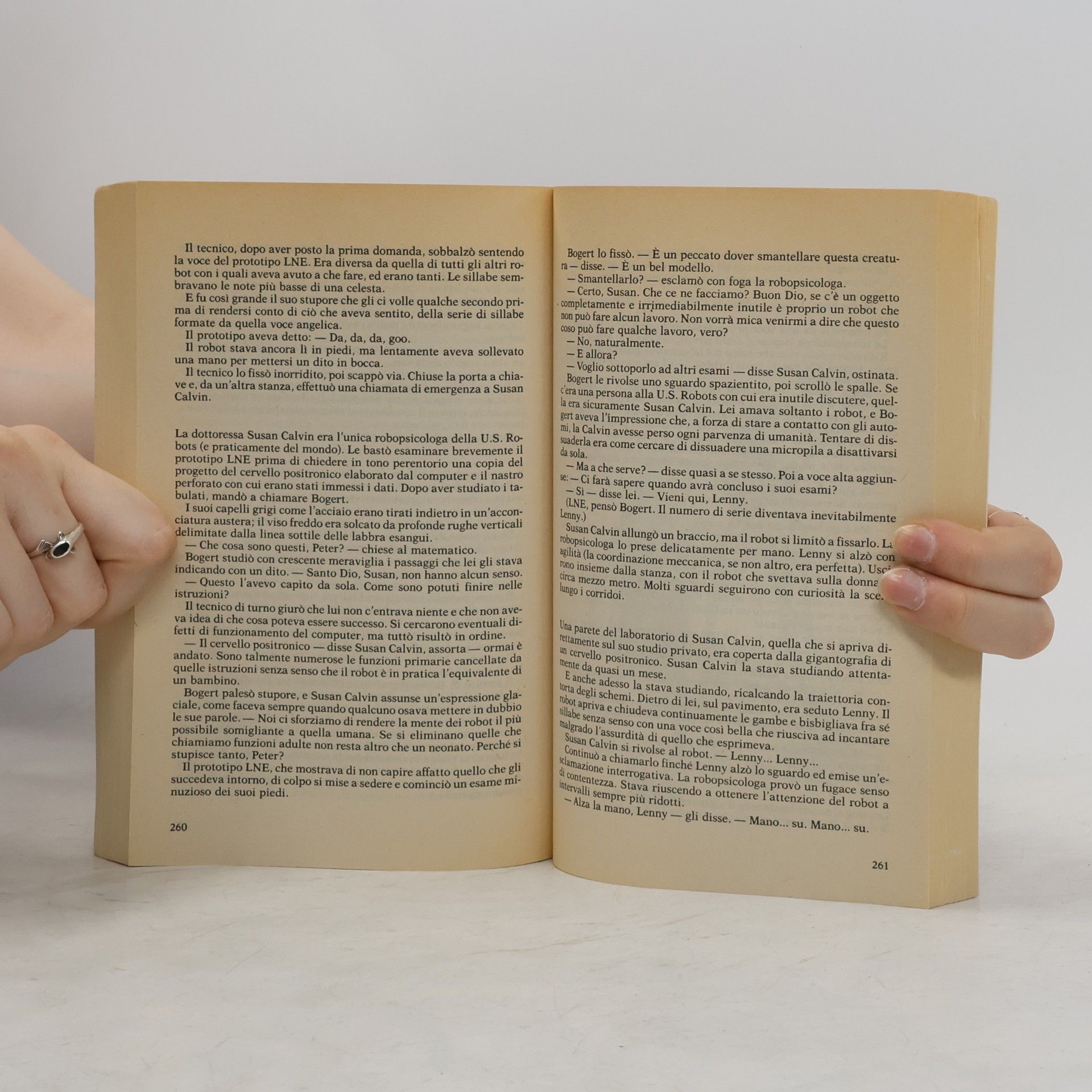 Isaac Asimov Teadue: Visioni di robot