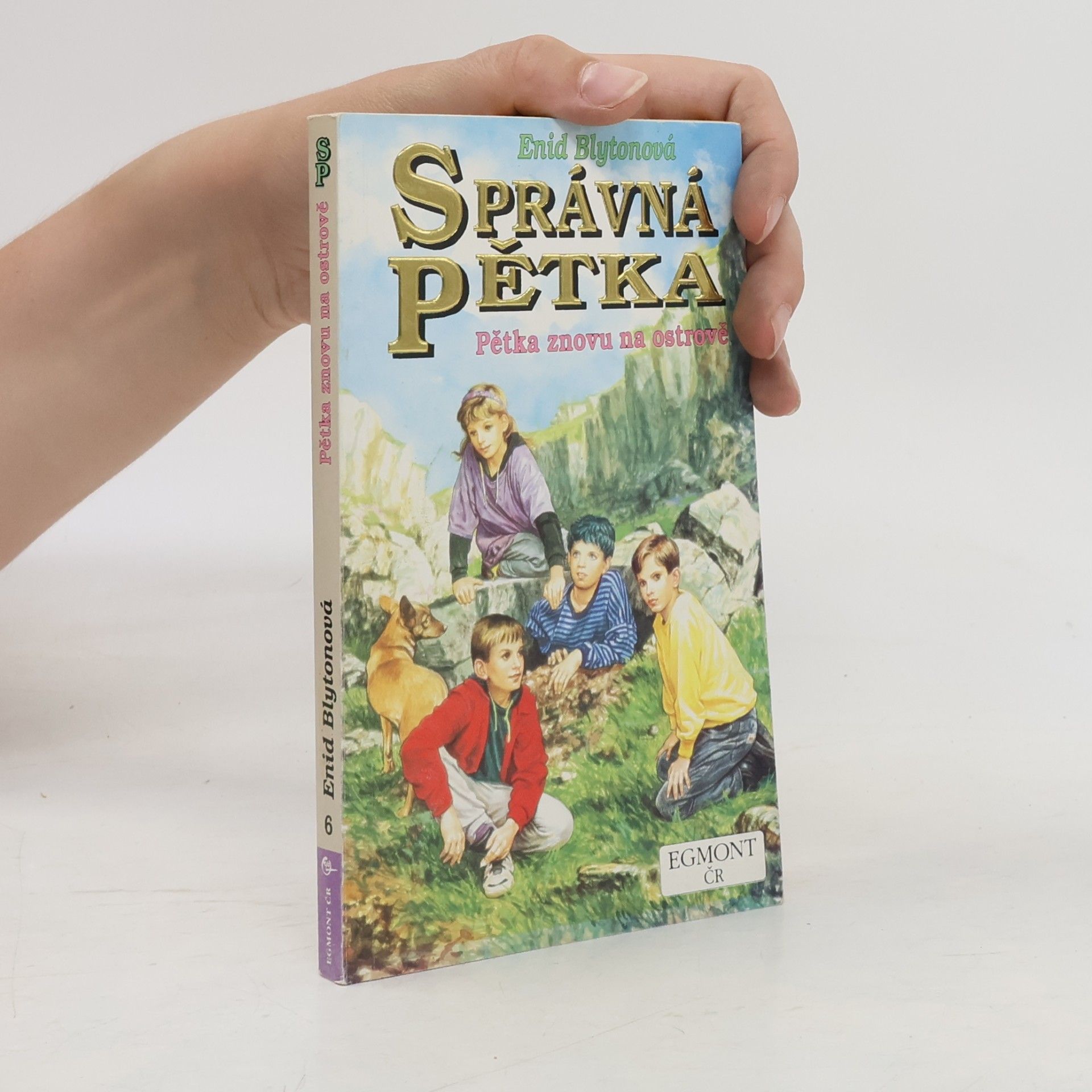 Enid Blyton Správná pětka - Pětka znovu na ostrově