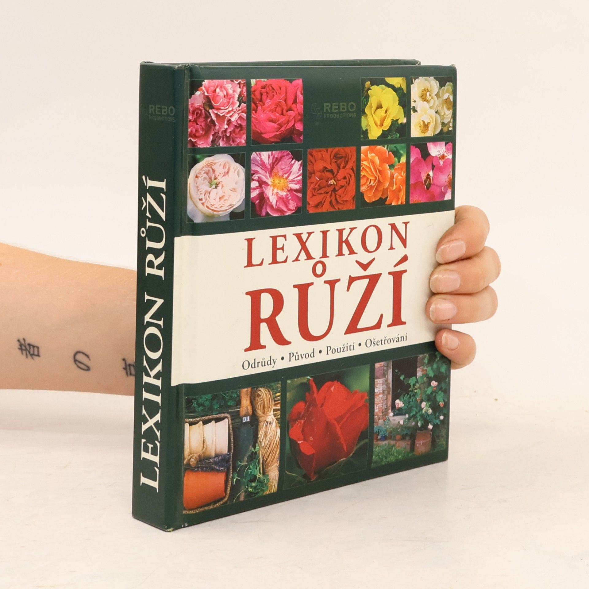 Andrea Rausch Lexikon růží : odrůdy, původ, použití, ošetřování