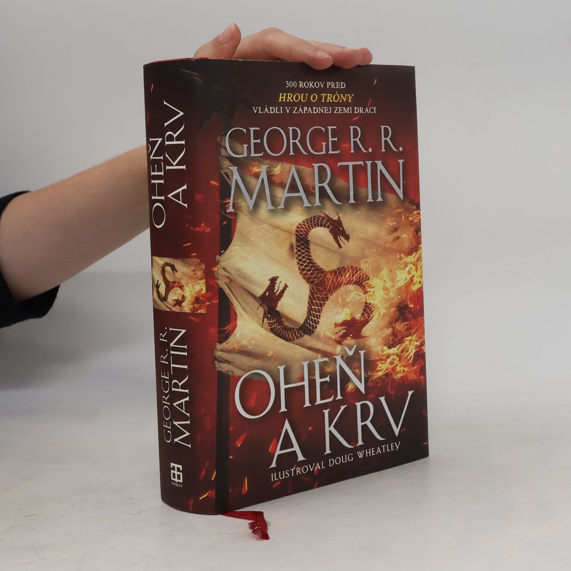 George R. R. Martin Oheň a krv