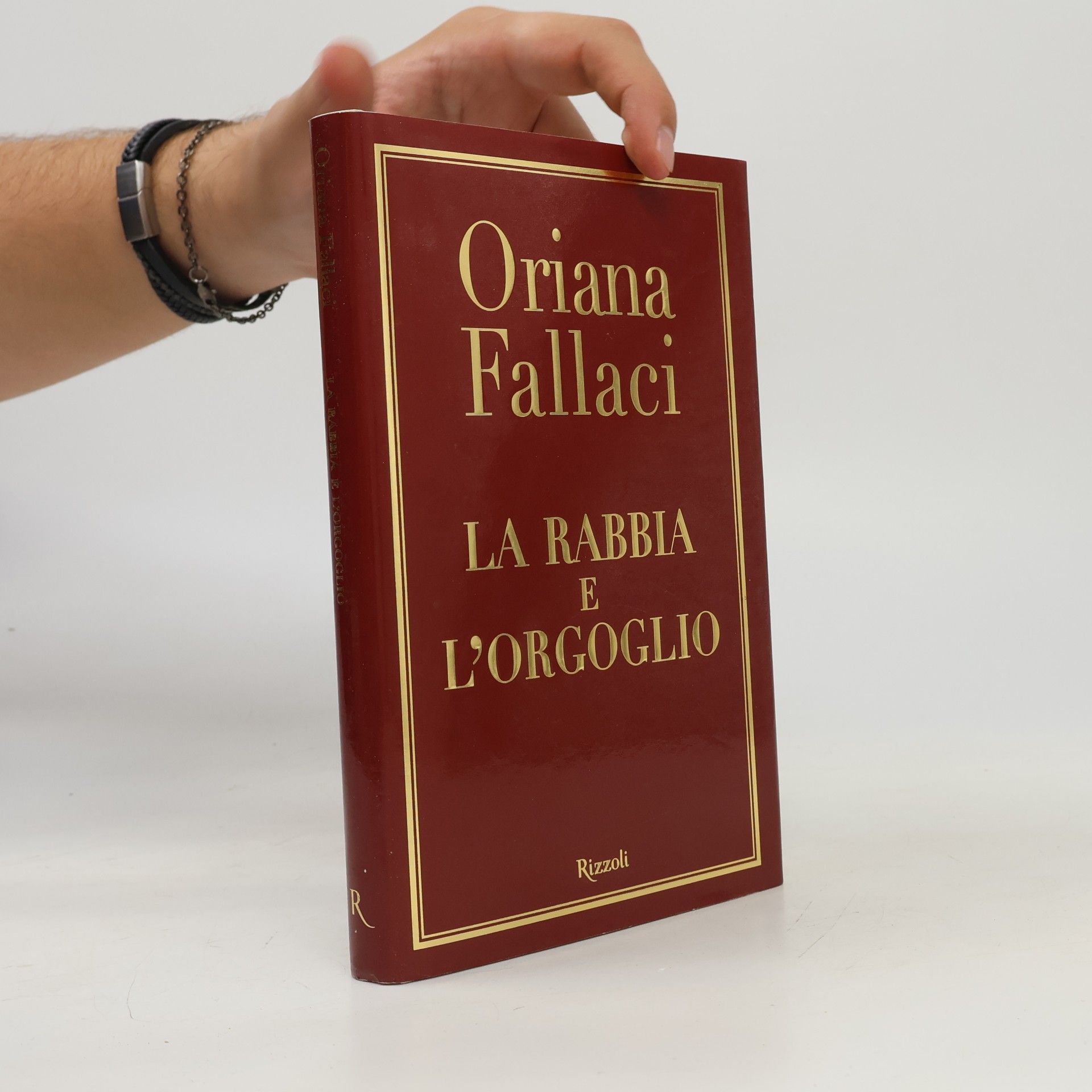 Oriana Fallaci La rabbia e l'orgoglio