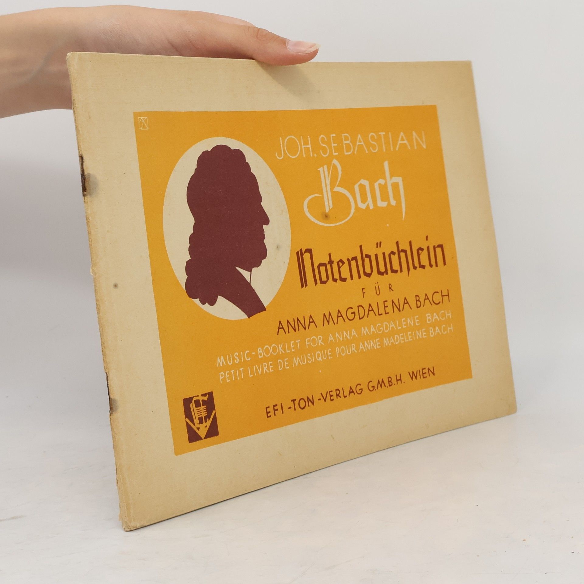 Johann Sebastian Bach Notenbüchlein Für Anna Magdalena Bach