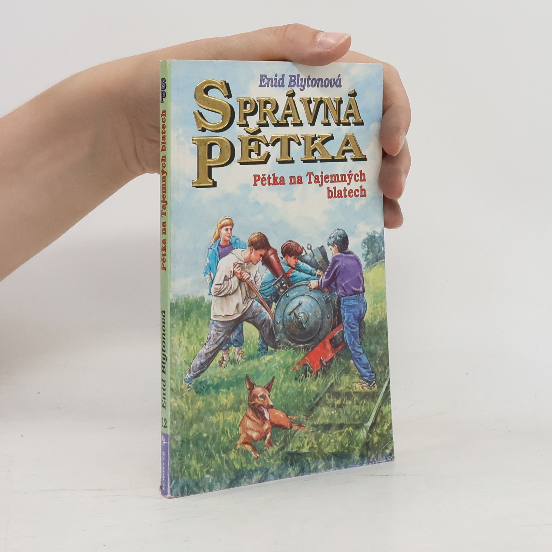 Enid Blyton Správná pětka - Pětka na Tajemných blatech