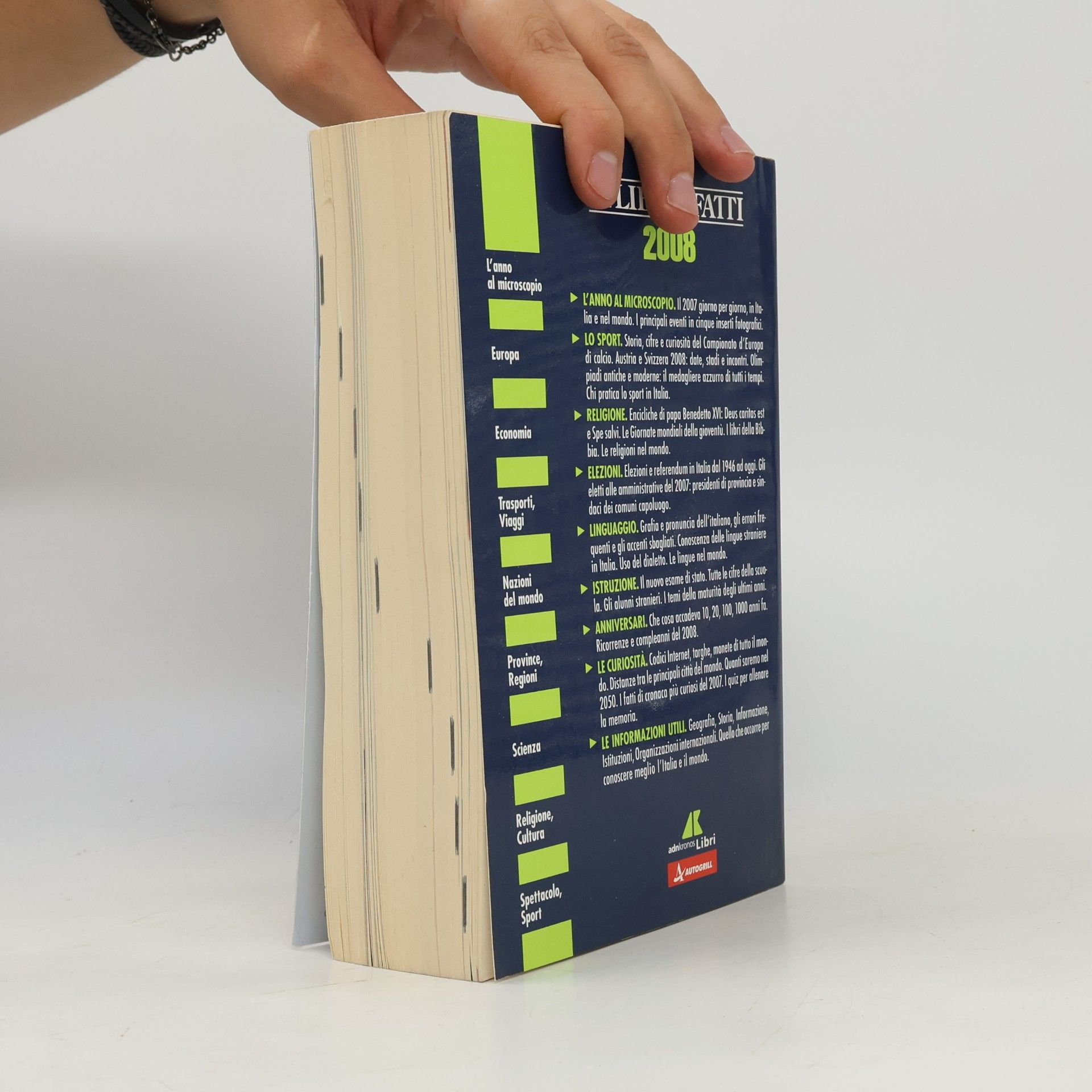 Collectif d'auteurs Il libro dei fatti 2008