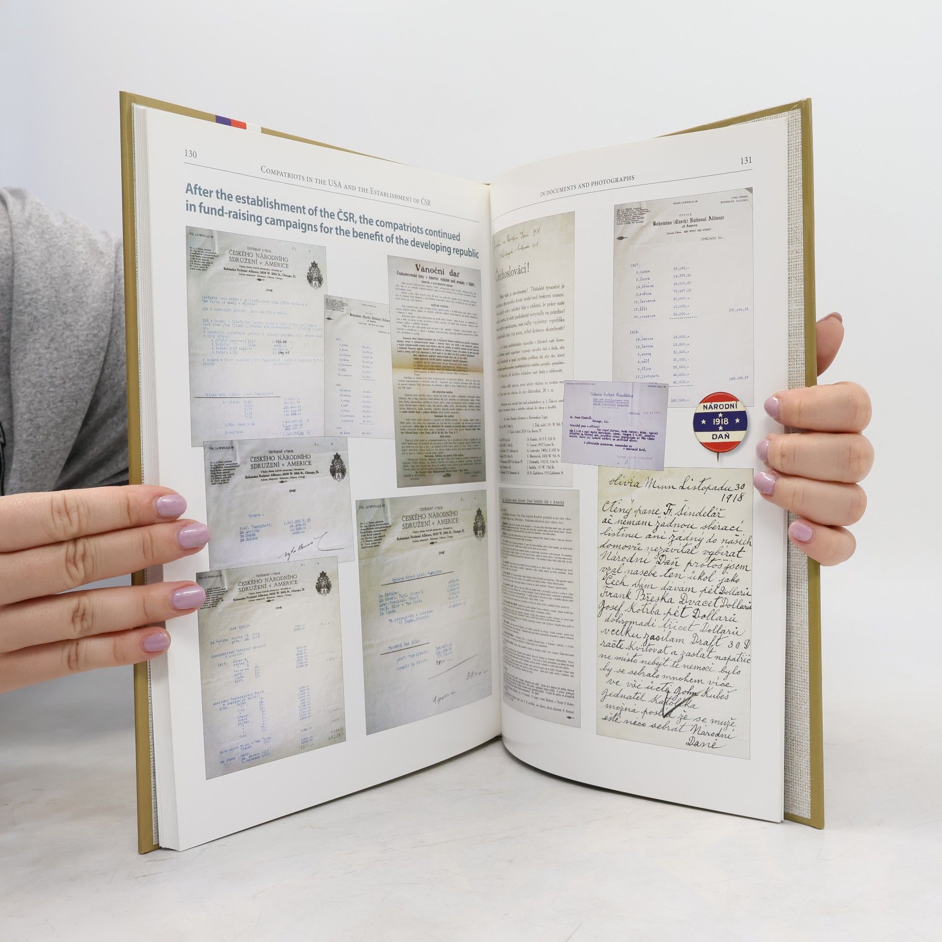 Václav Vondrášek Compatriots in the USA and the Establishment of the Czechoslovak Republic in Documents and Photographs