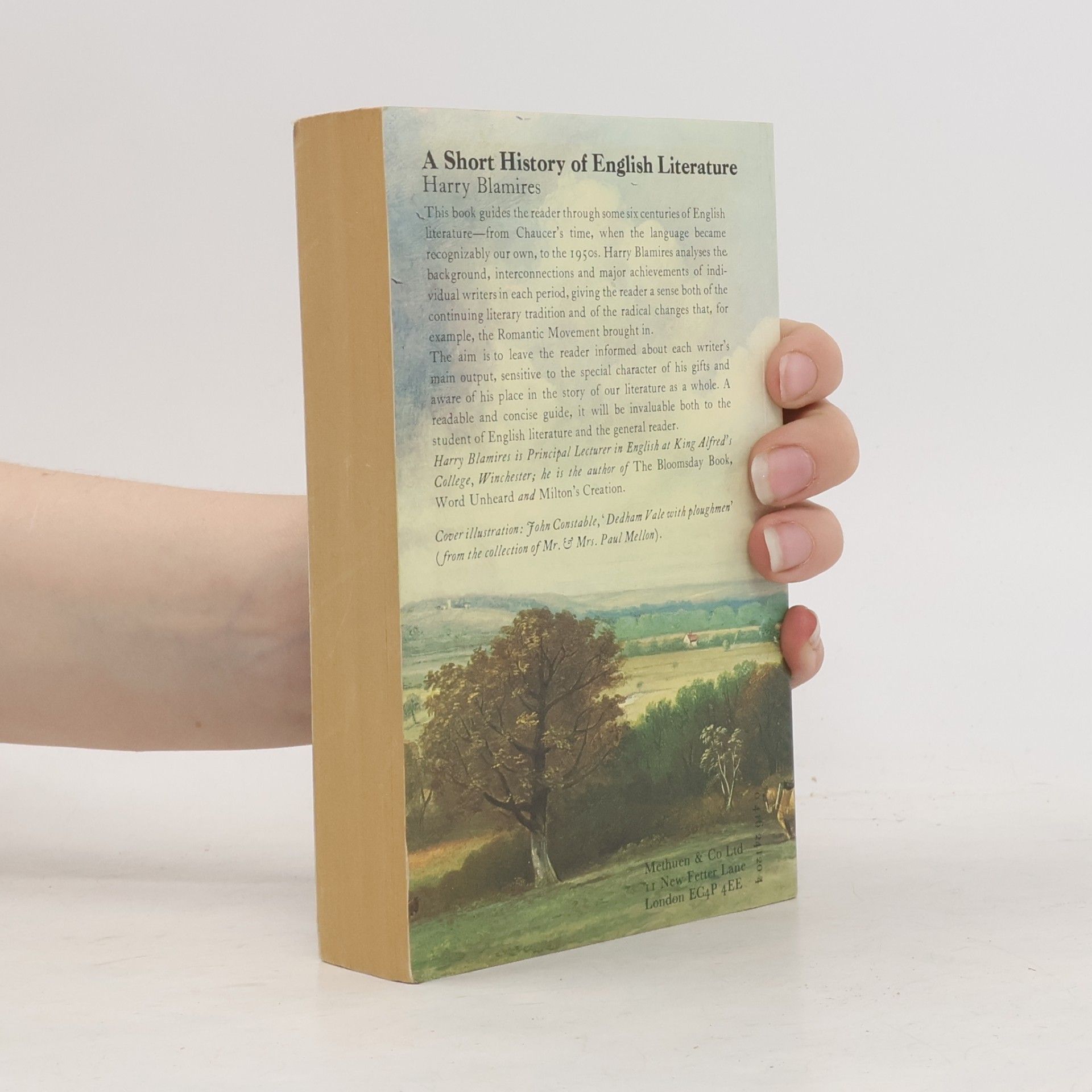 Harry Blamires A Short History of English Literature