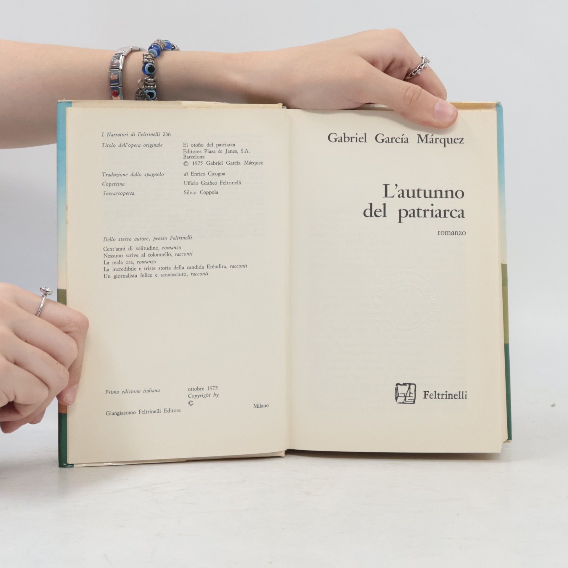 Gabriel García Márquez L'autunno del patriarca