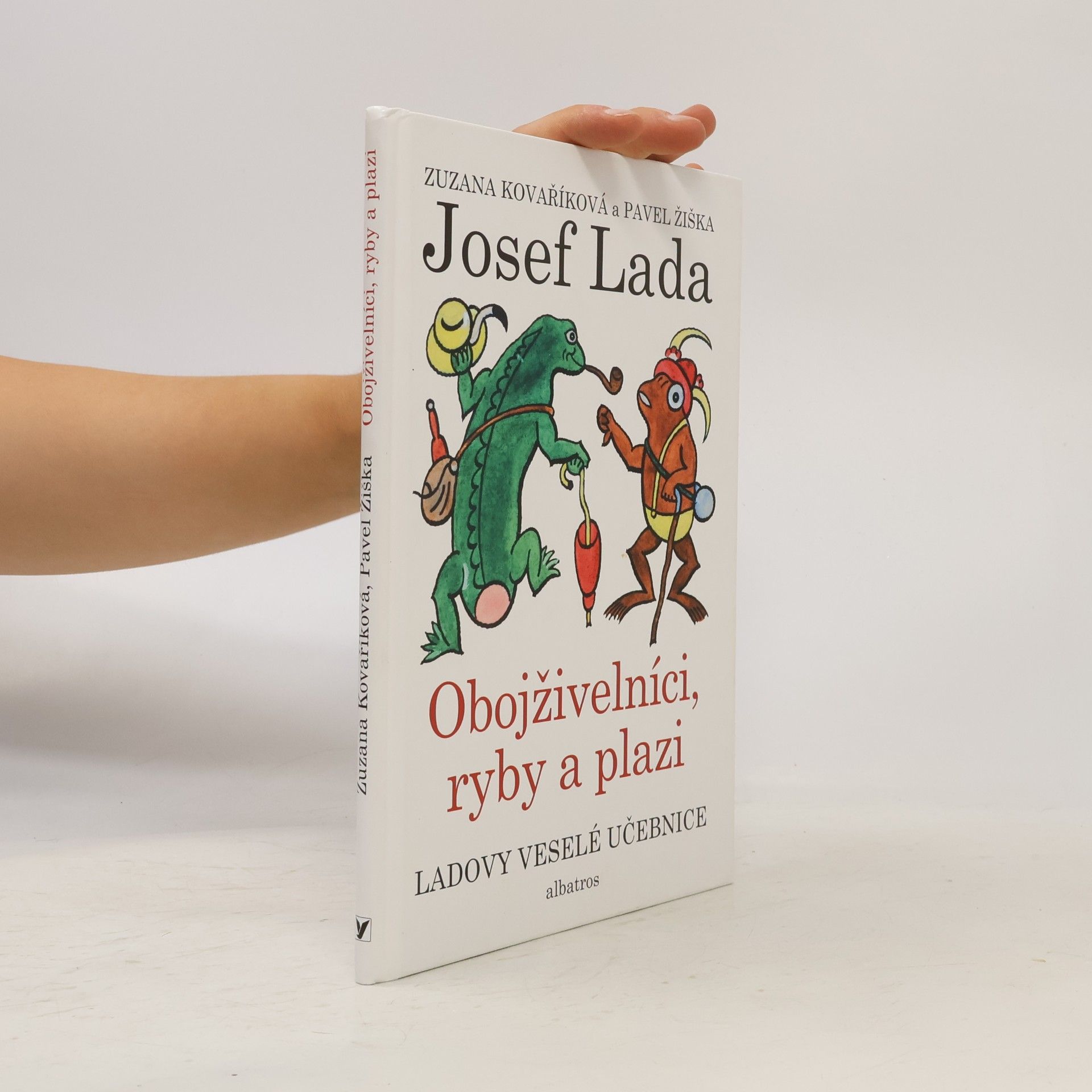 Pavel Žiška Ladovy veselé učebnice (4) - Obojživelníci, ryby a plazi