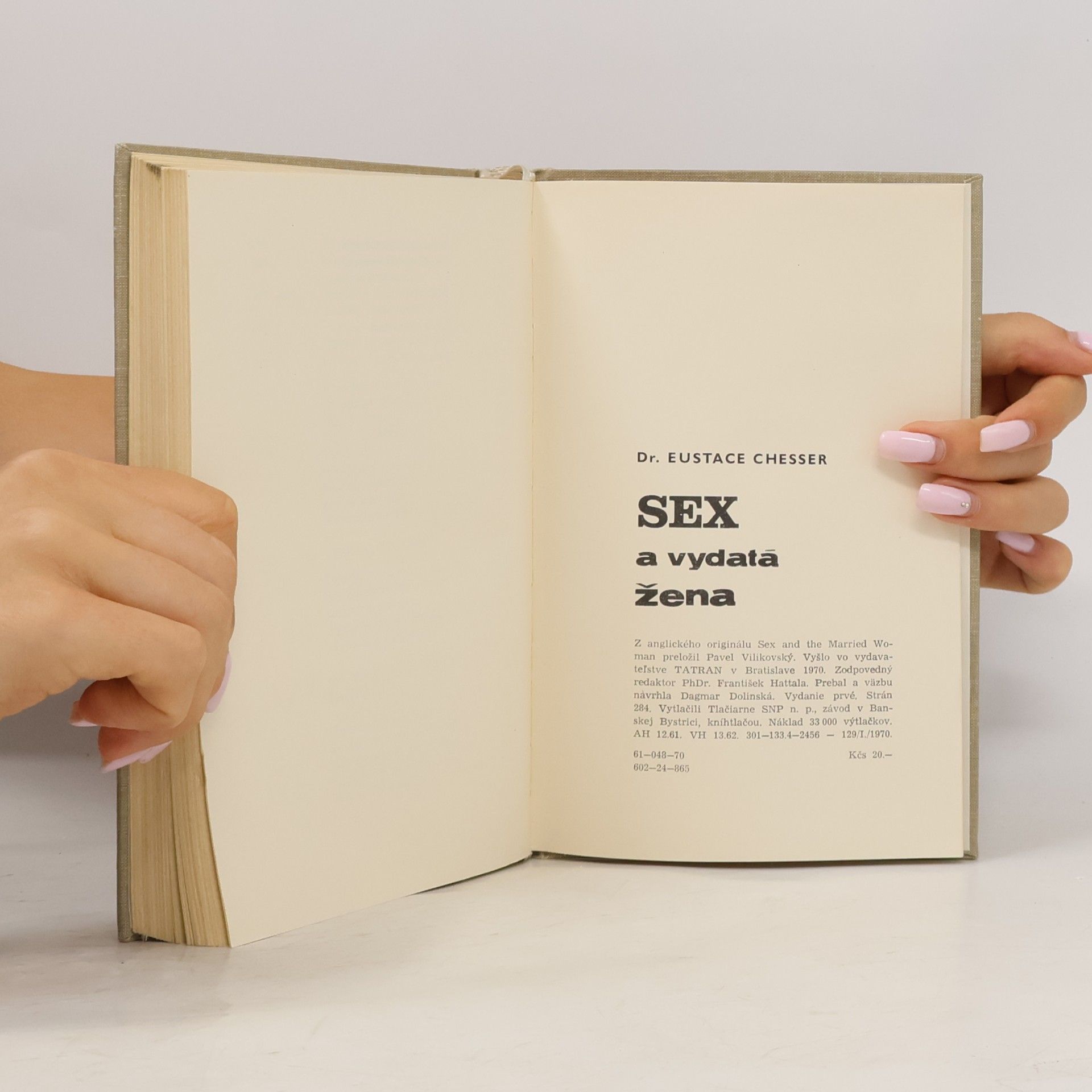 Eustace Chesser Sex a vydatá žena