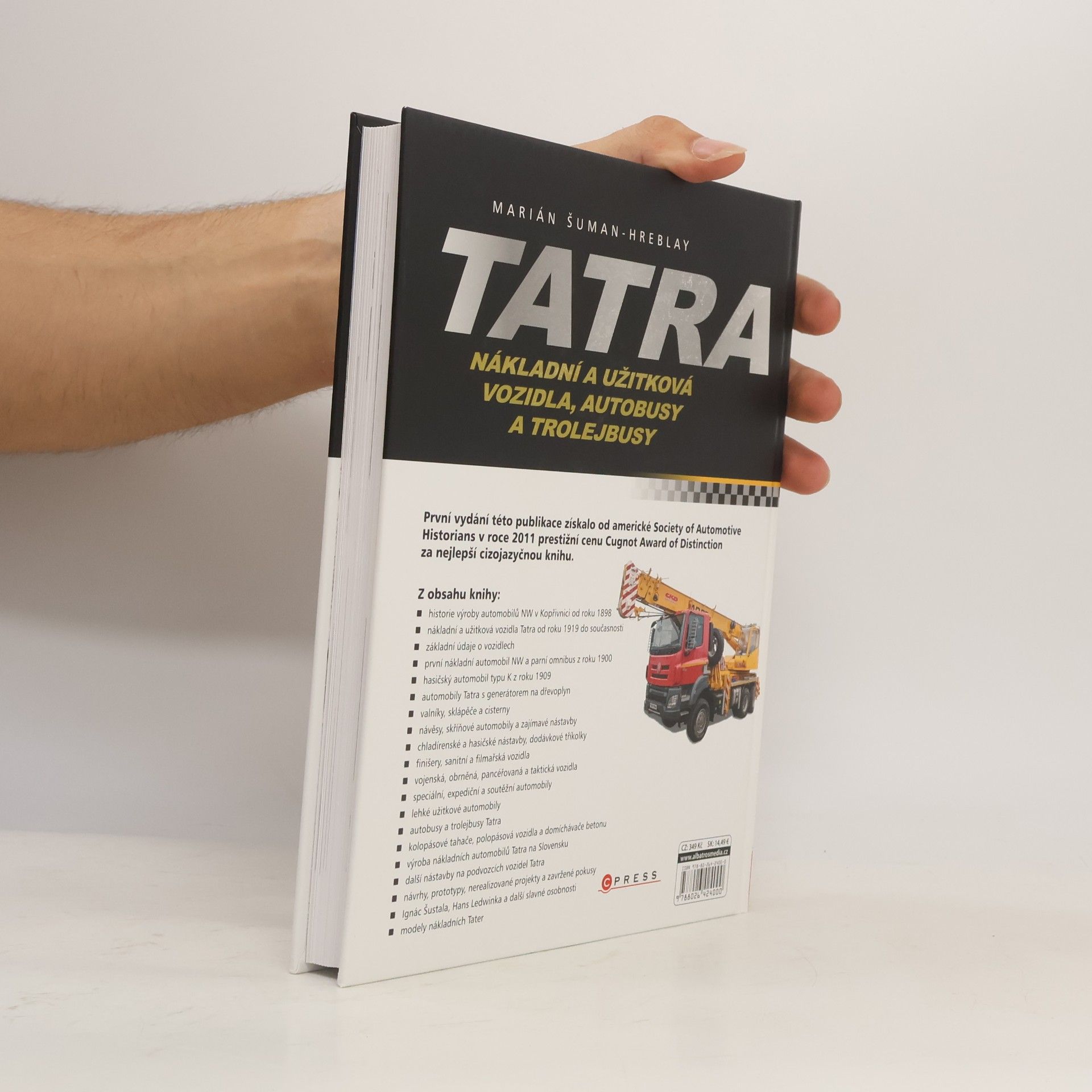 Marián Šuman-Hreblay Tatra : nákladní a užitková vozidla, autobusy a trolejbusy