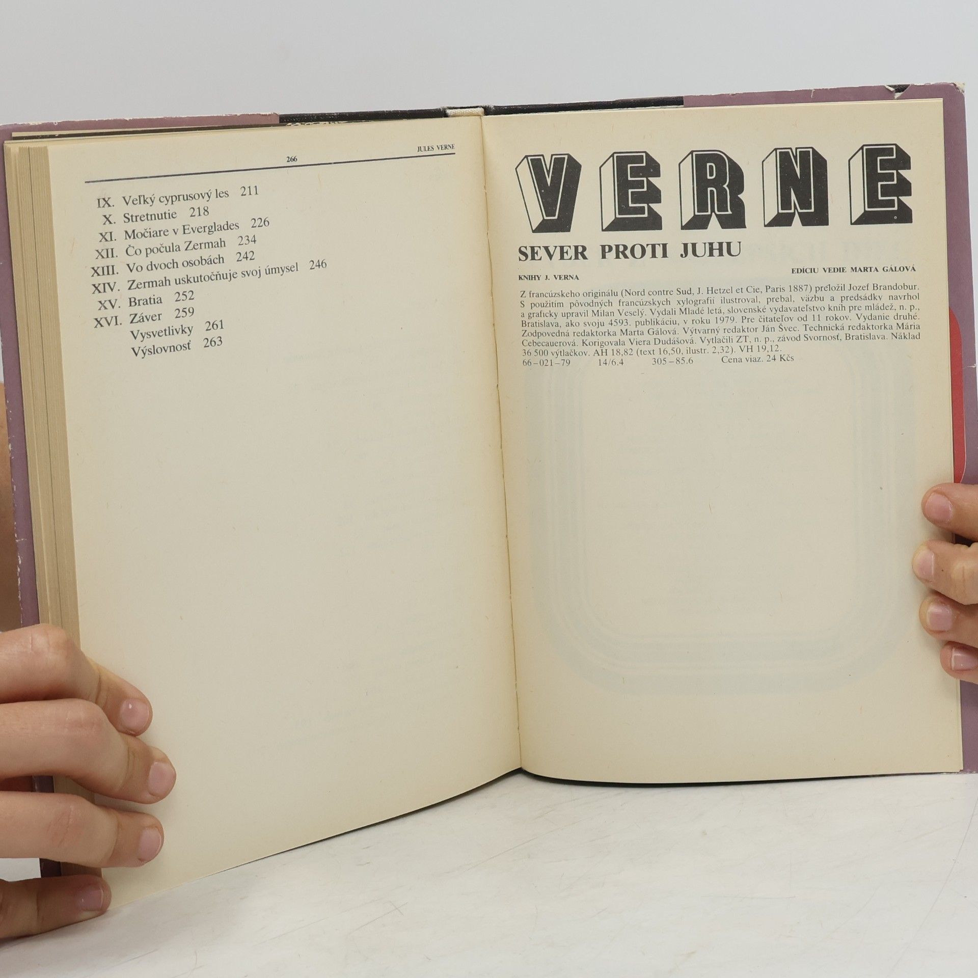 Jules Verne Sever proti jihu