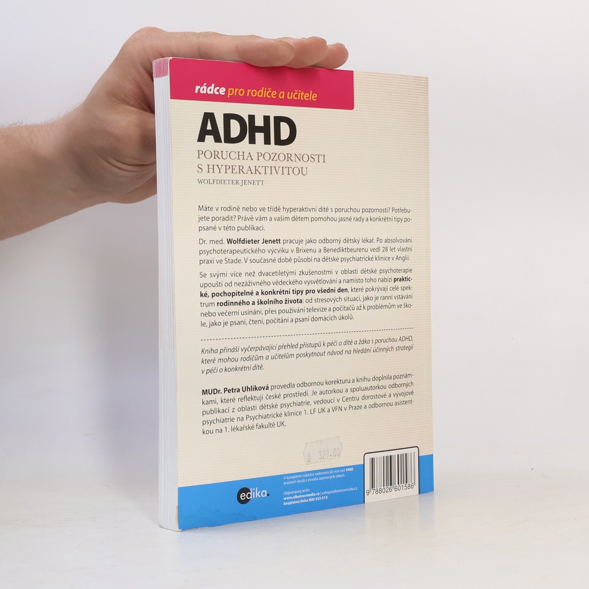 Wolfdieter Jenett ADHD - 100 tipů pro rodiče a učitele
