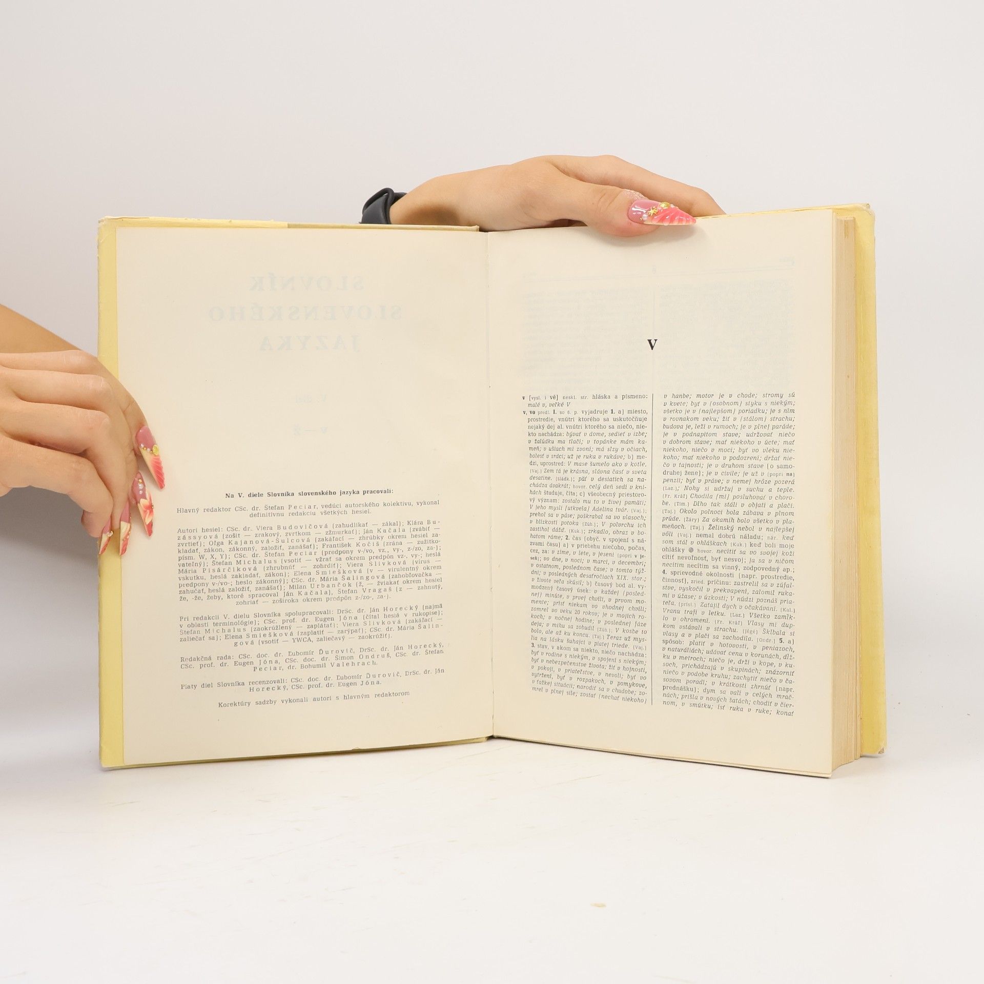 Autores varios Slovník slovenského jazyka V. V-Ž