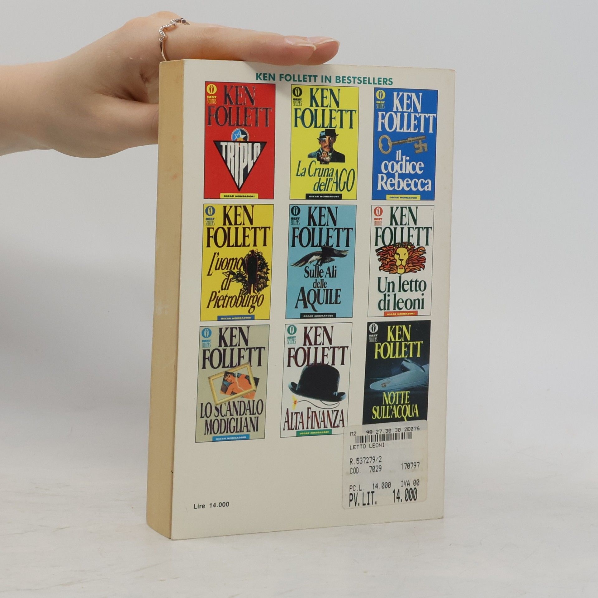 Ken Follett Un letto di leoni