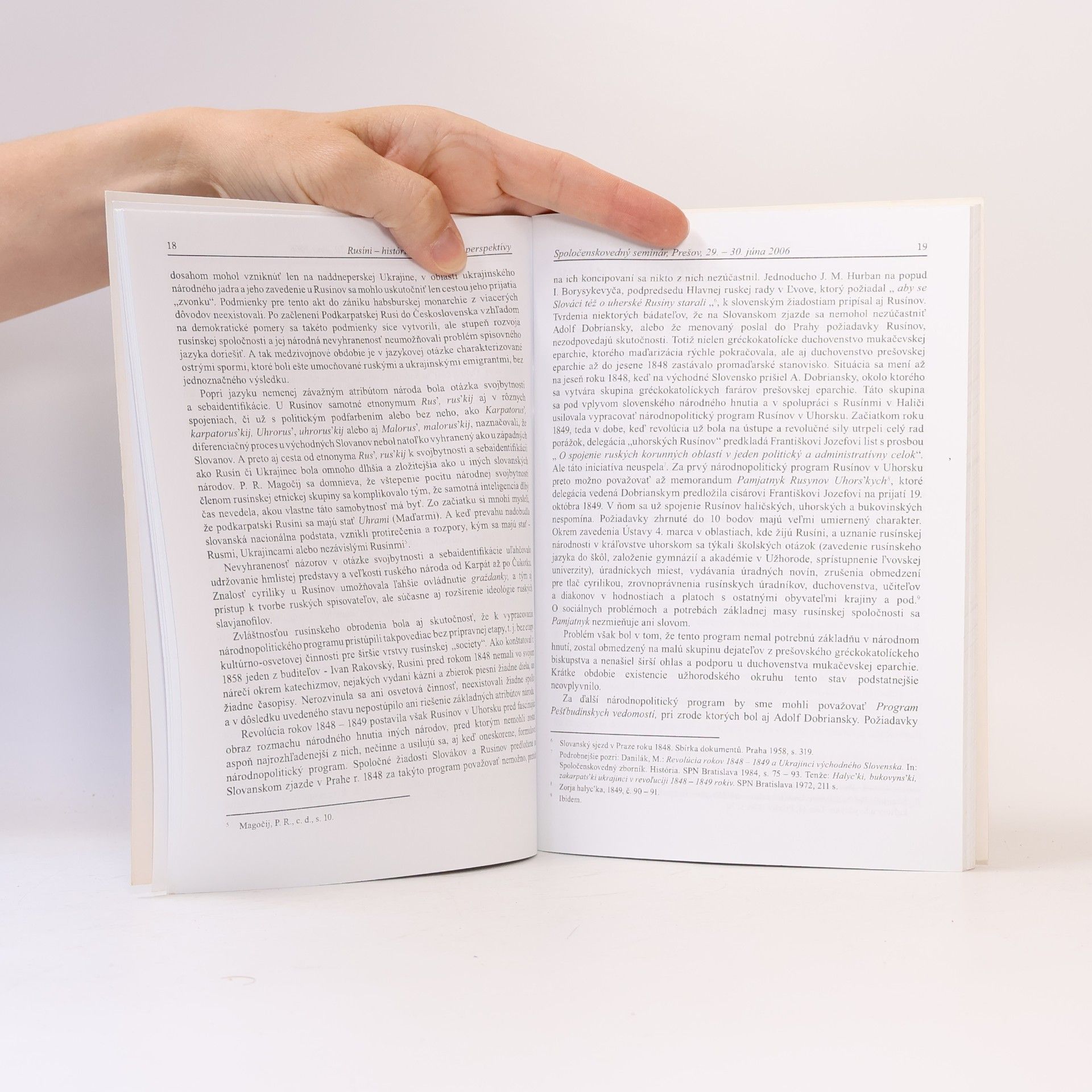 Collectif d'auteurs Rusíni - história, súčasnosť a perspektívy