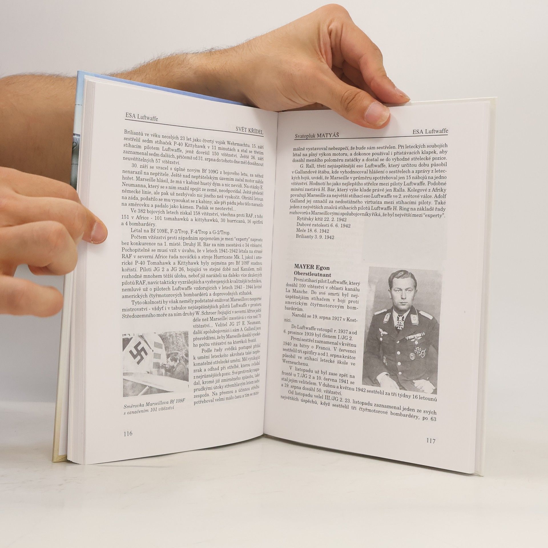 Svatopluk Matyáš Stíhací esa Luftwaffe 1939-1945