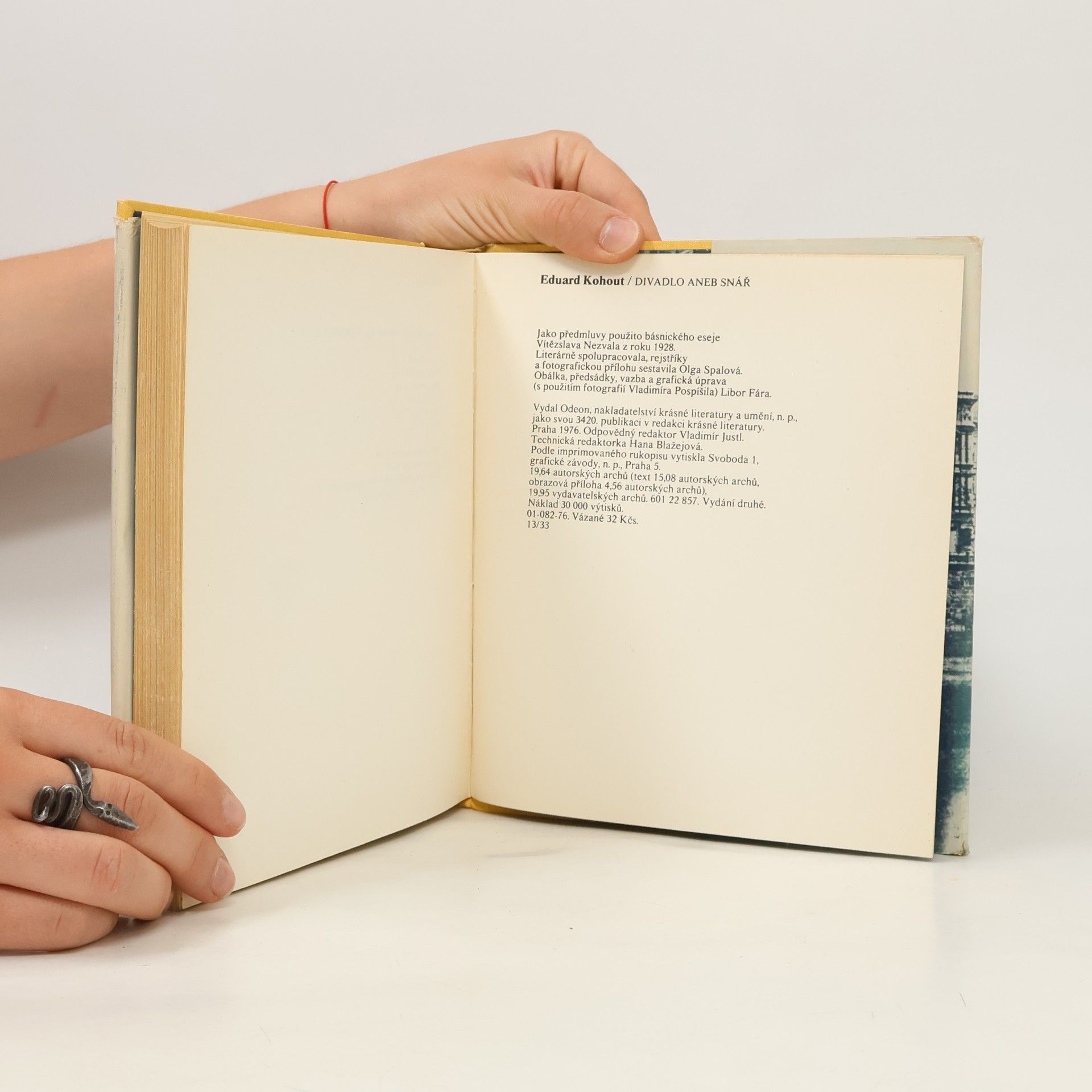 Eduard Kohout Divadlo aneb snář