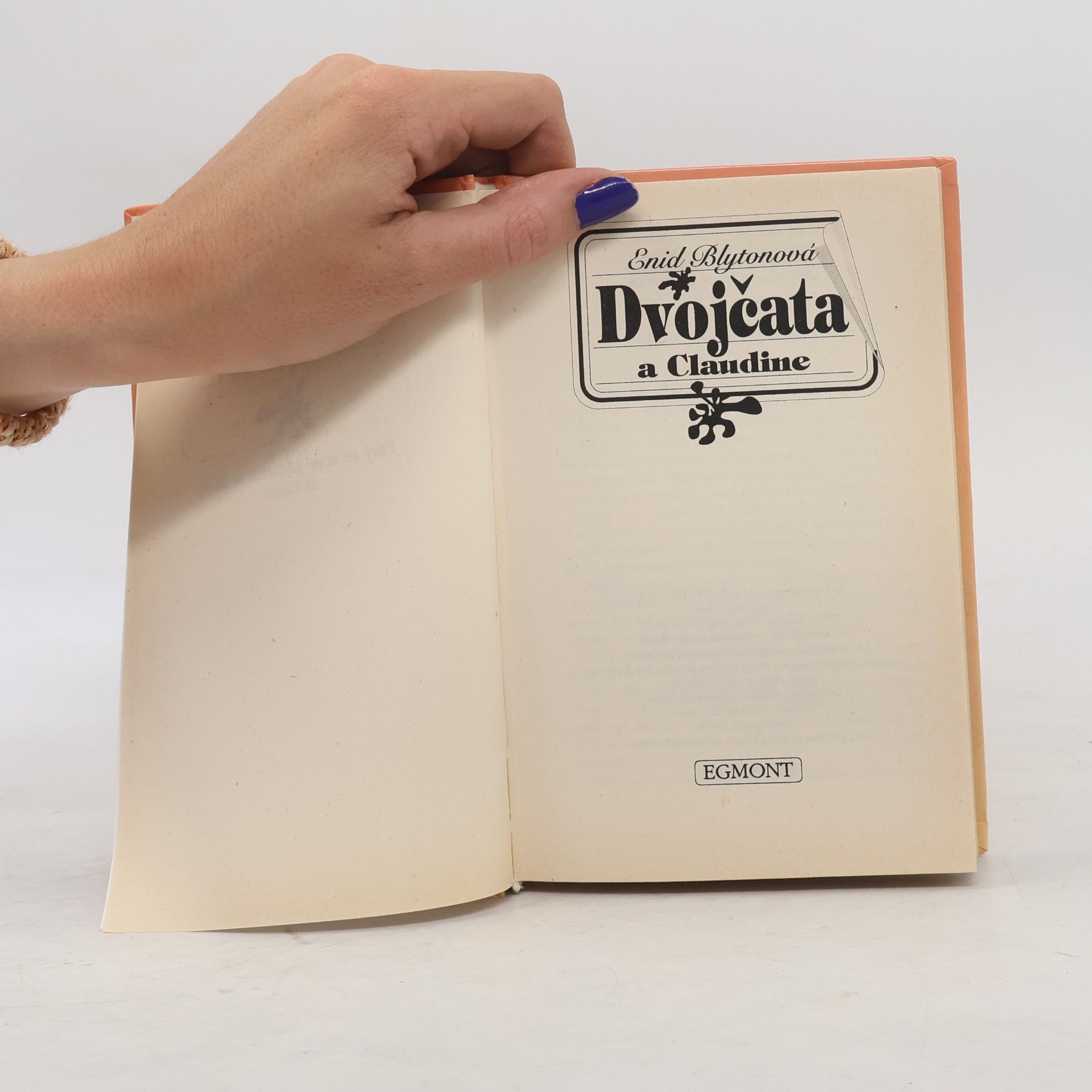 Enid Blyton Dvojčata a Claudine