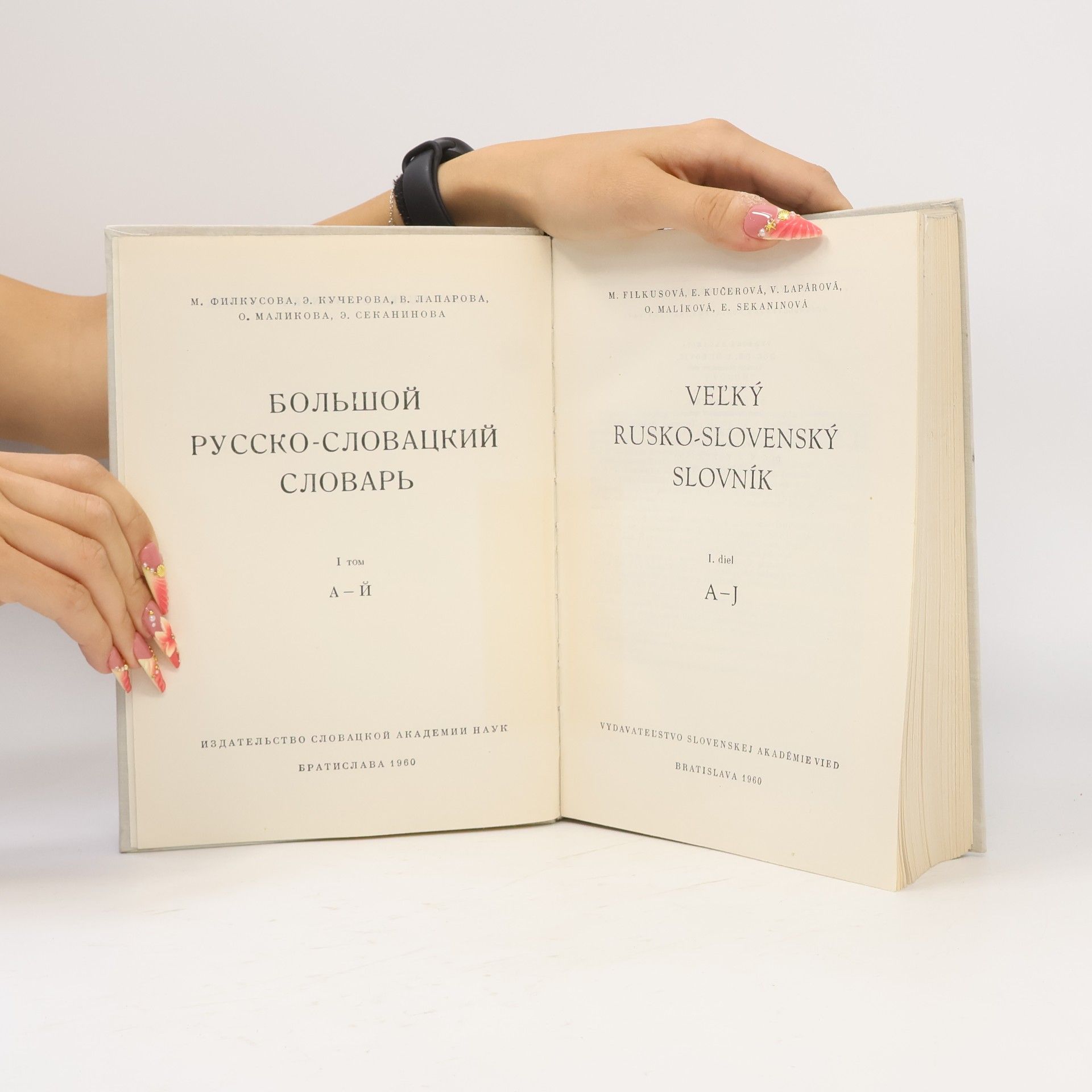 Autorenkollektiv Veľký rusko-slovenský slovník I. A-J