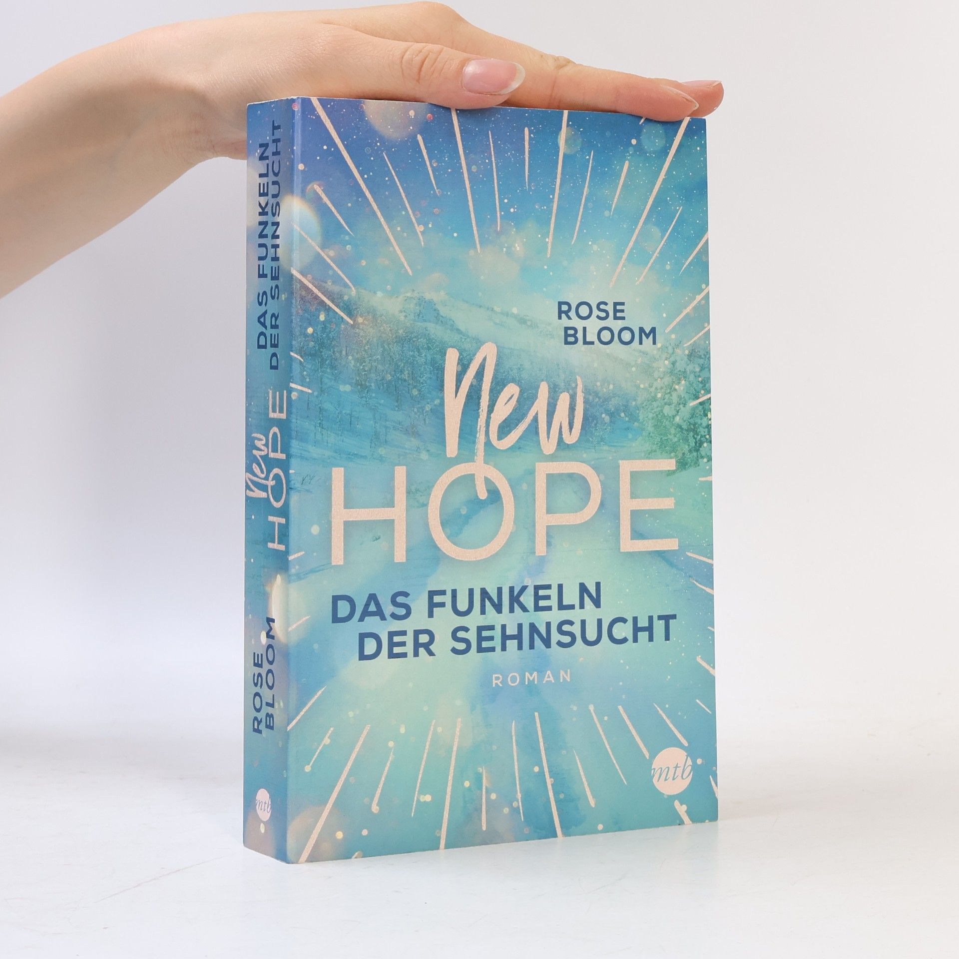 Rose Bloom New Hope. Das Funkeln der Sehnsucht