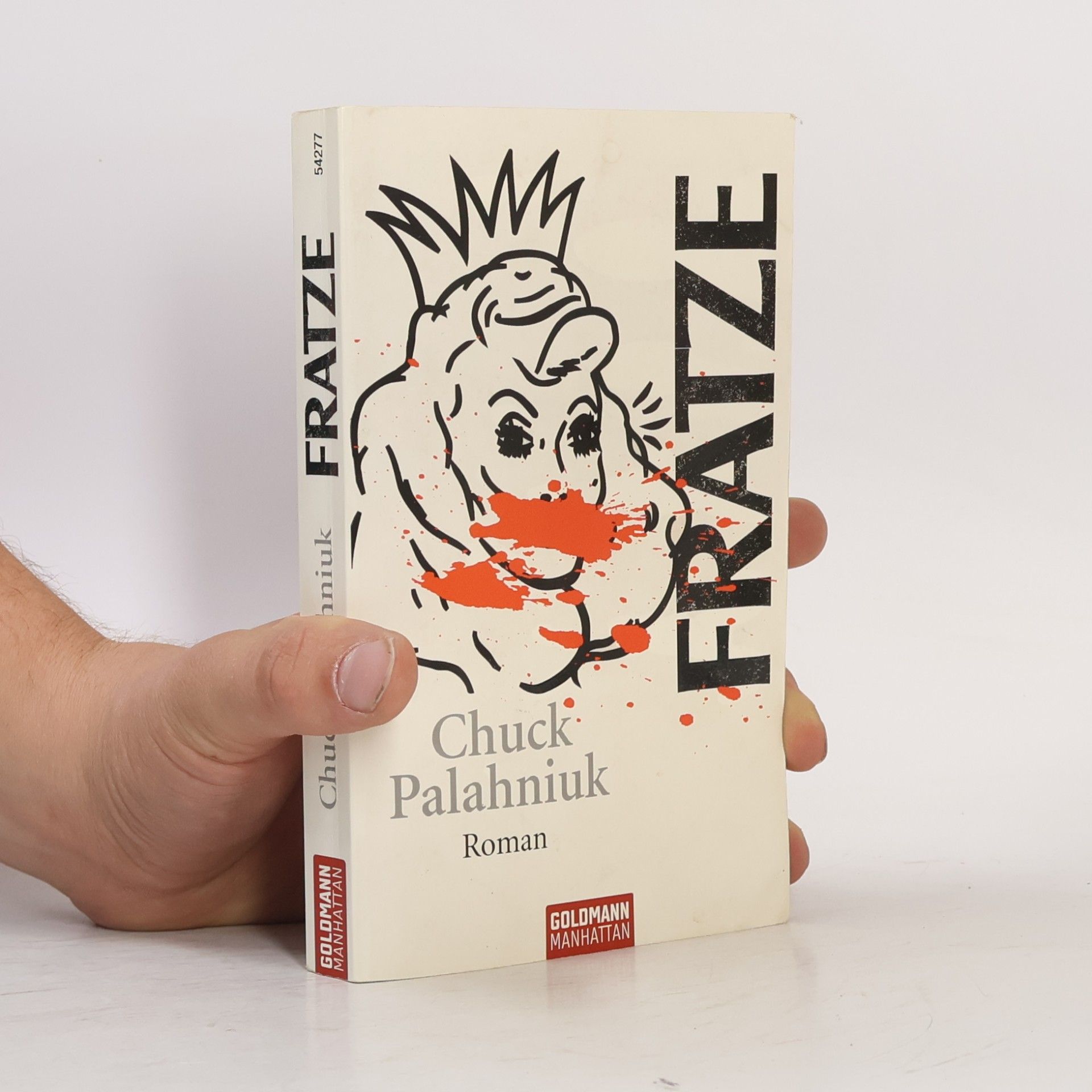 Chuck Palahniuk Fratze