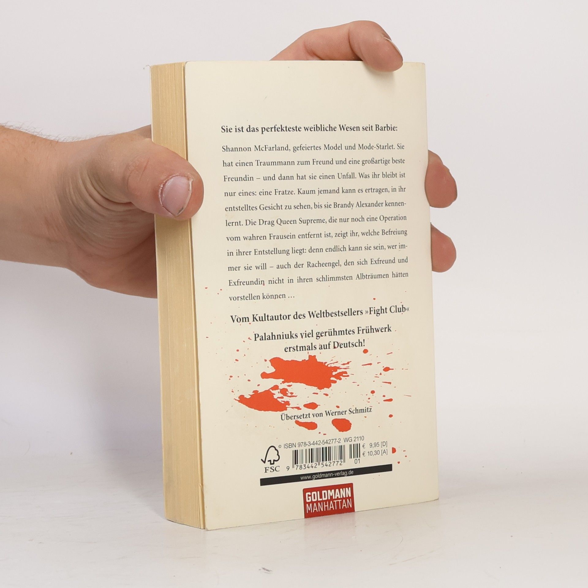 Chuck Palahniuk Fratze