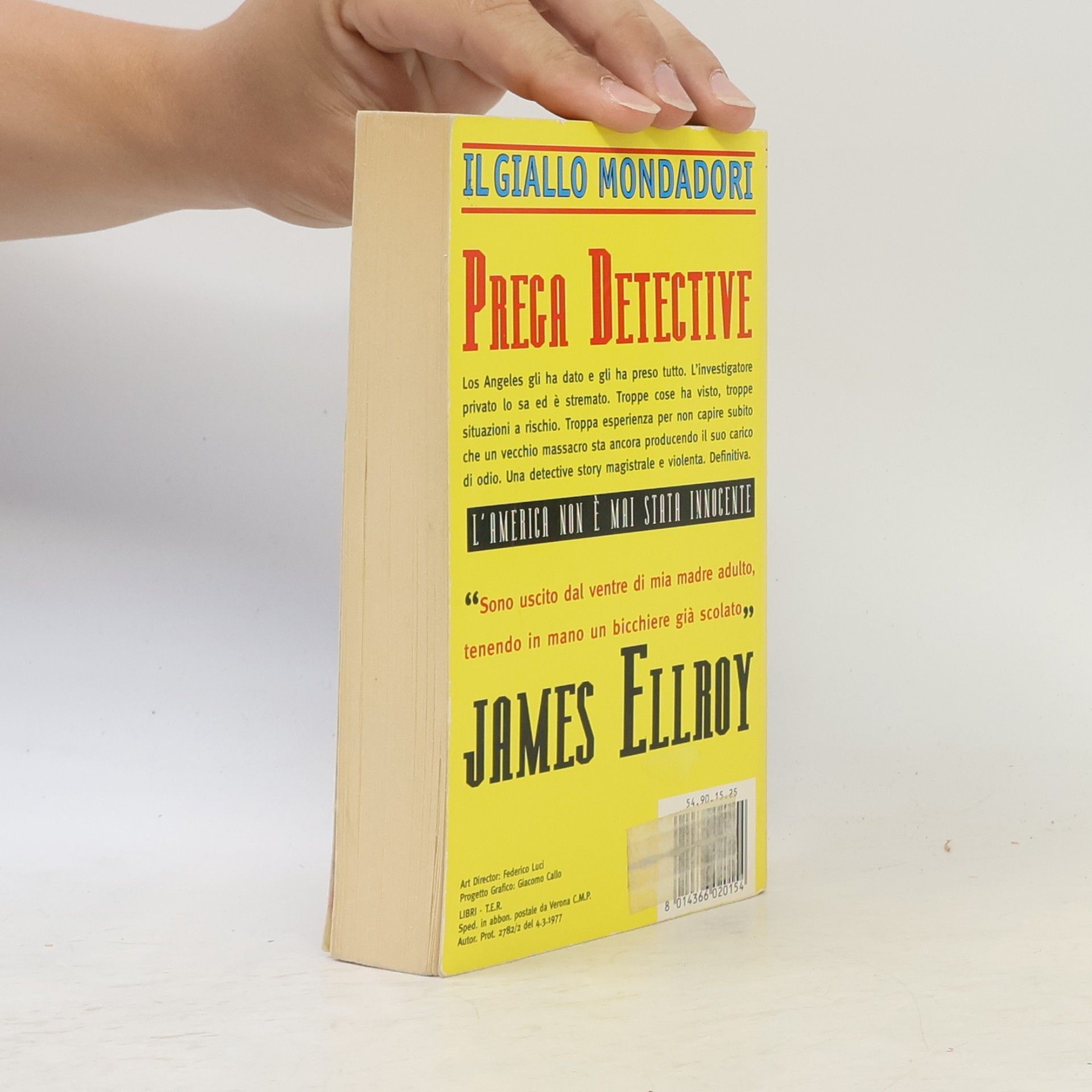 James Ellroy Prega detective