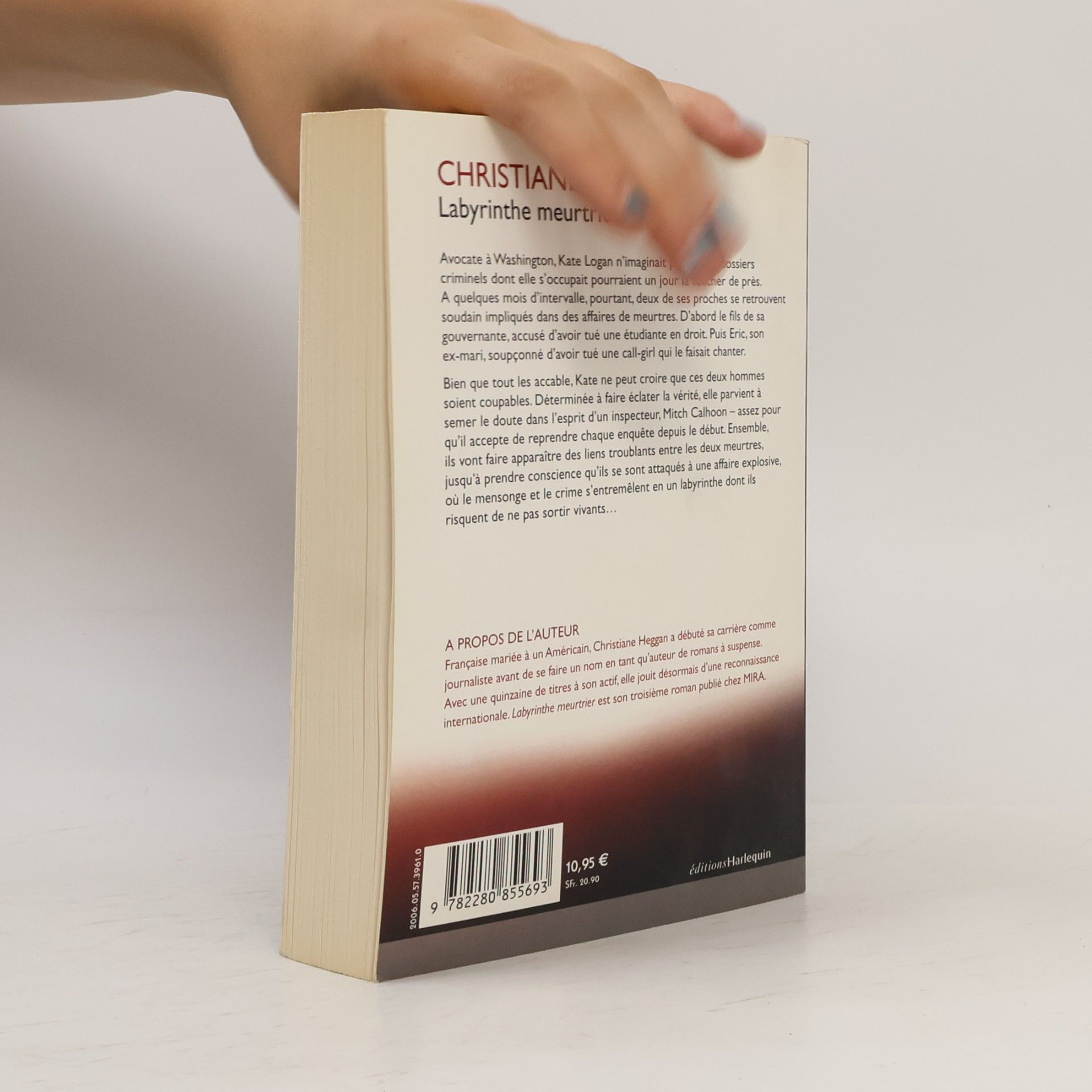 Christiane Heggan Labyrinthe meurtrier