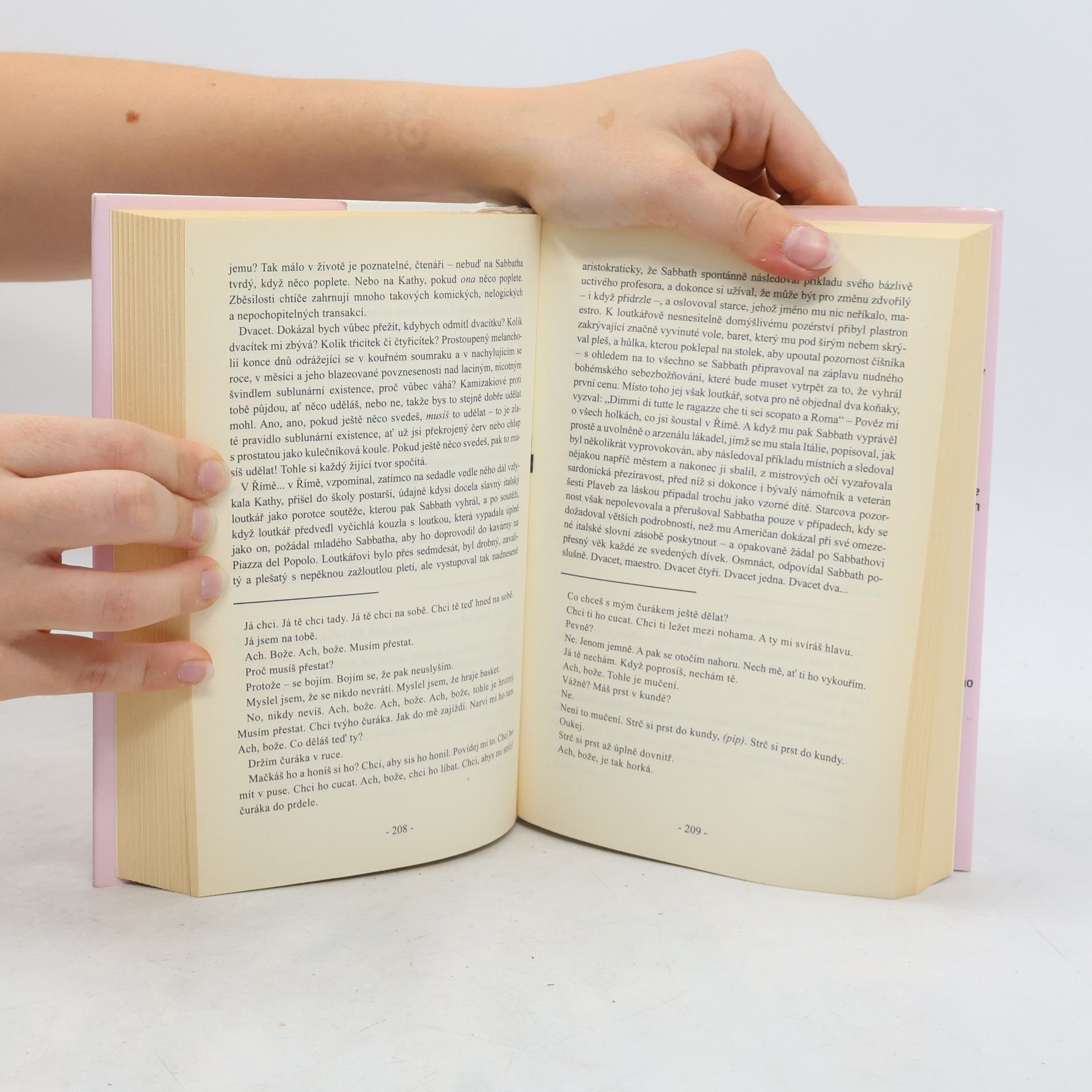 Philip Roth Sabbathovo divadlo