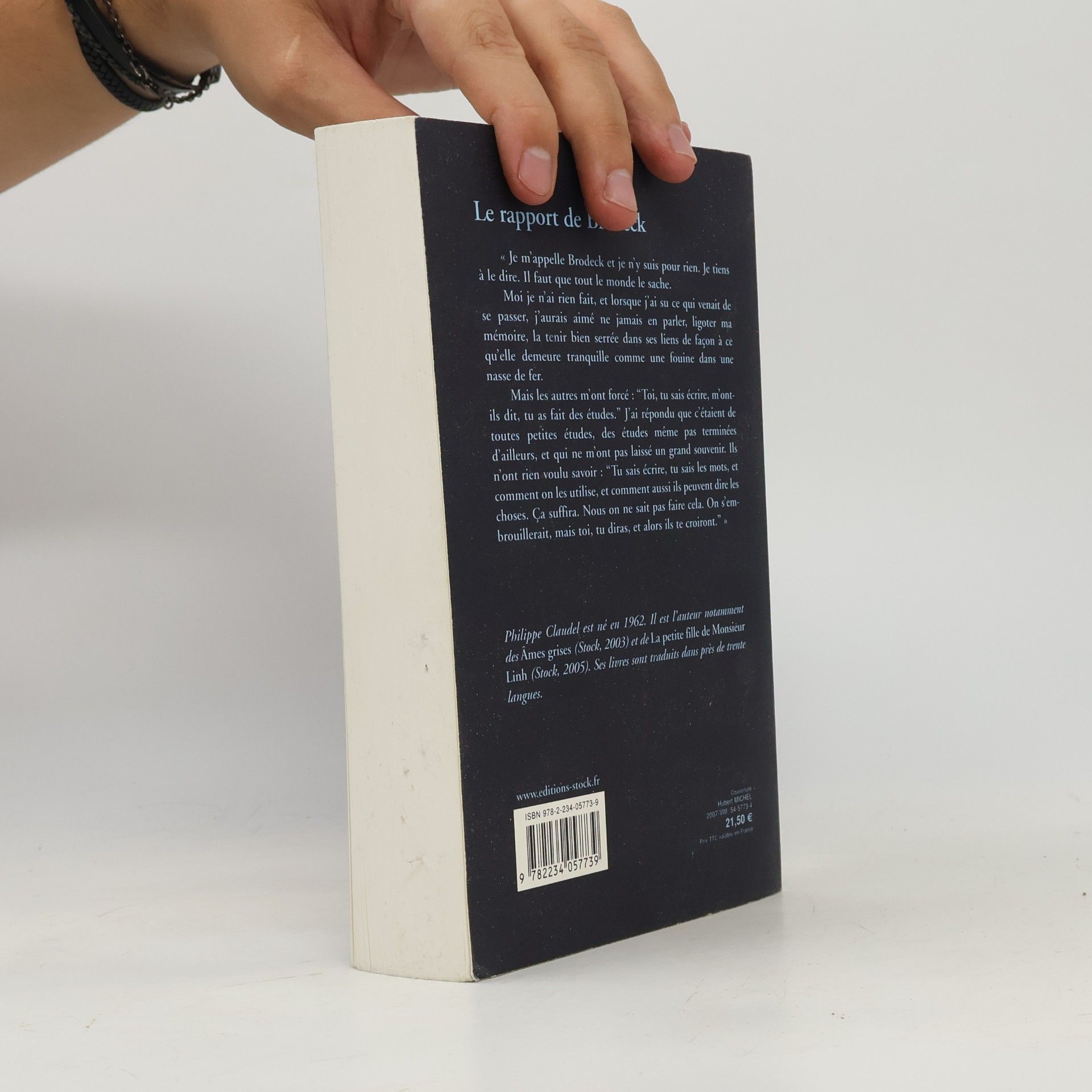 Philippe Claudel Le rapport de Brodeck
