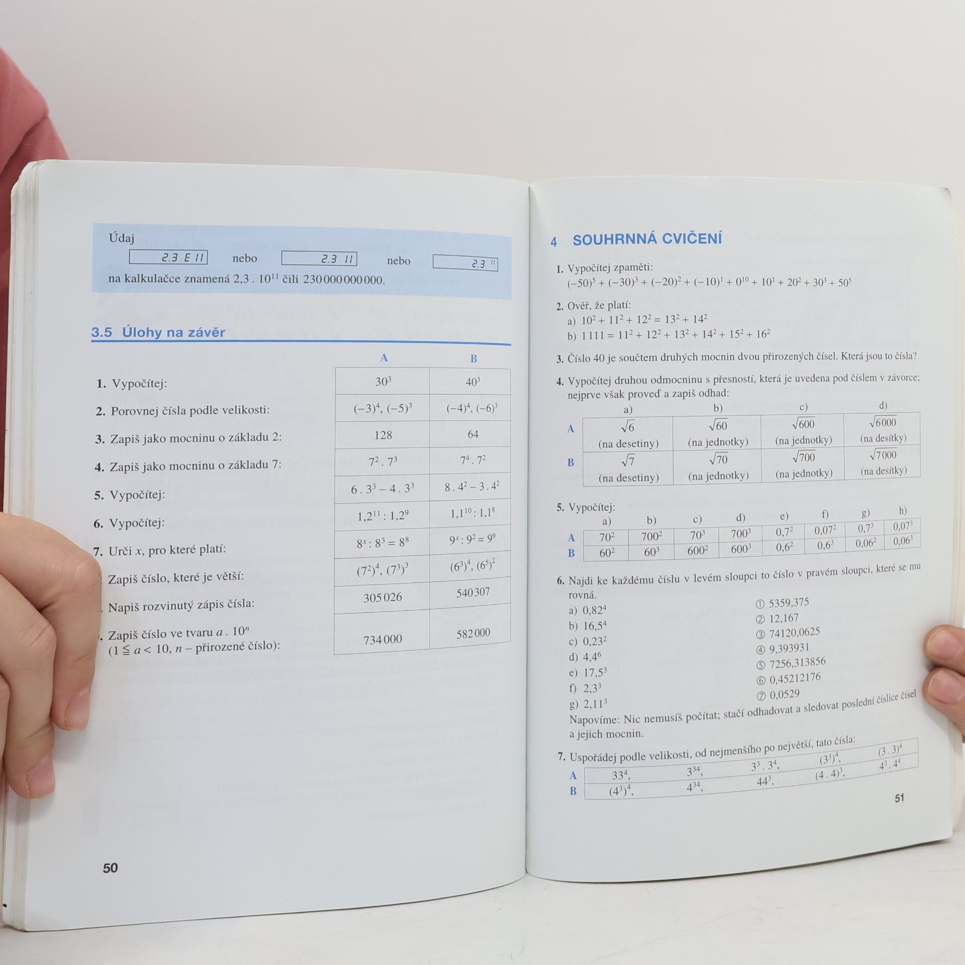 Oldřich Odvárko Matematika pro 8. ročník základní školy, 1. díl