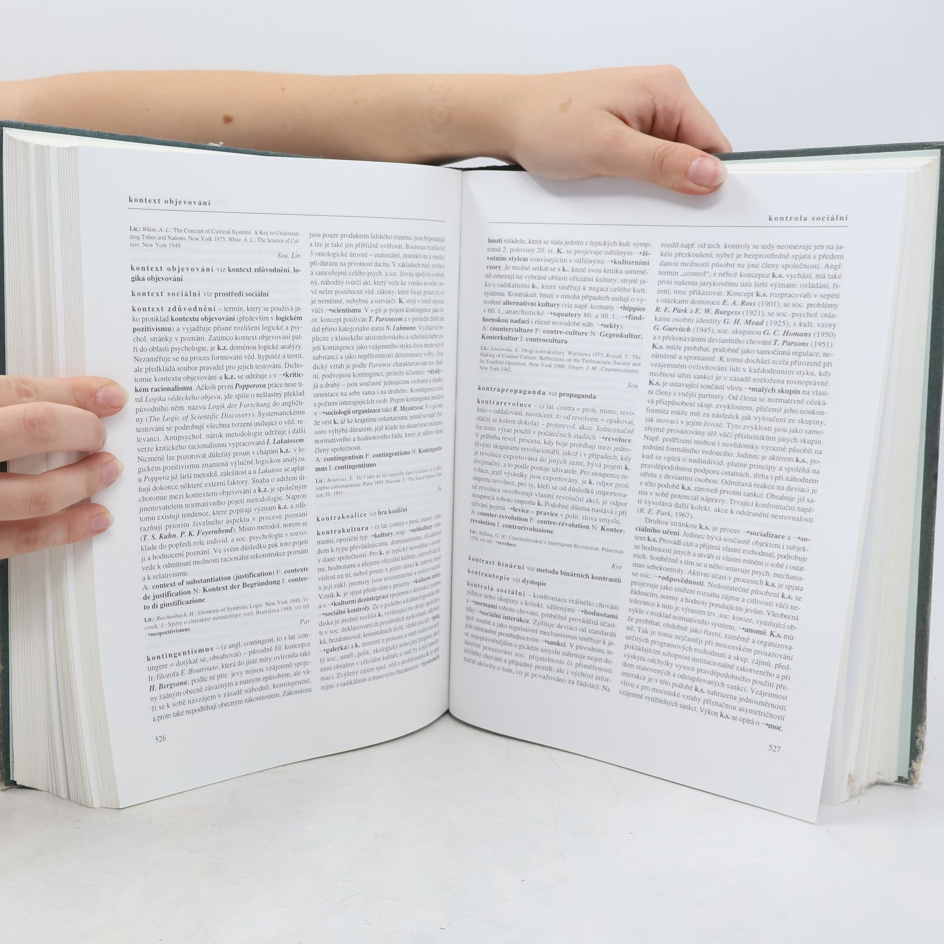 Various authors Velký sociologický slovník. I, A-O