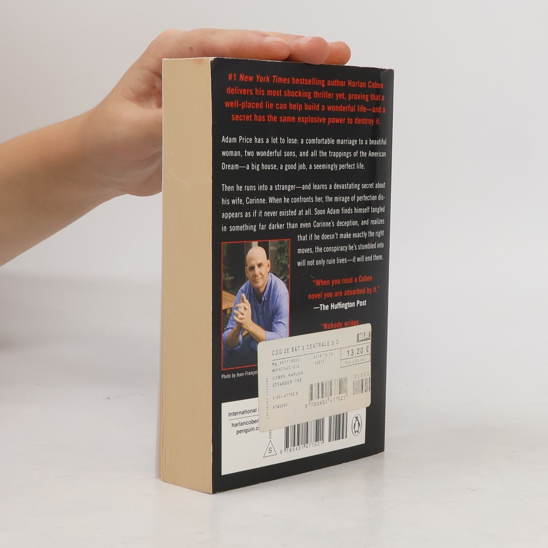 Harlan Coben The Stranger. Ich schweige für dich, englische Ausgabe