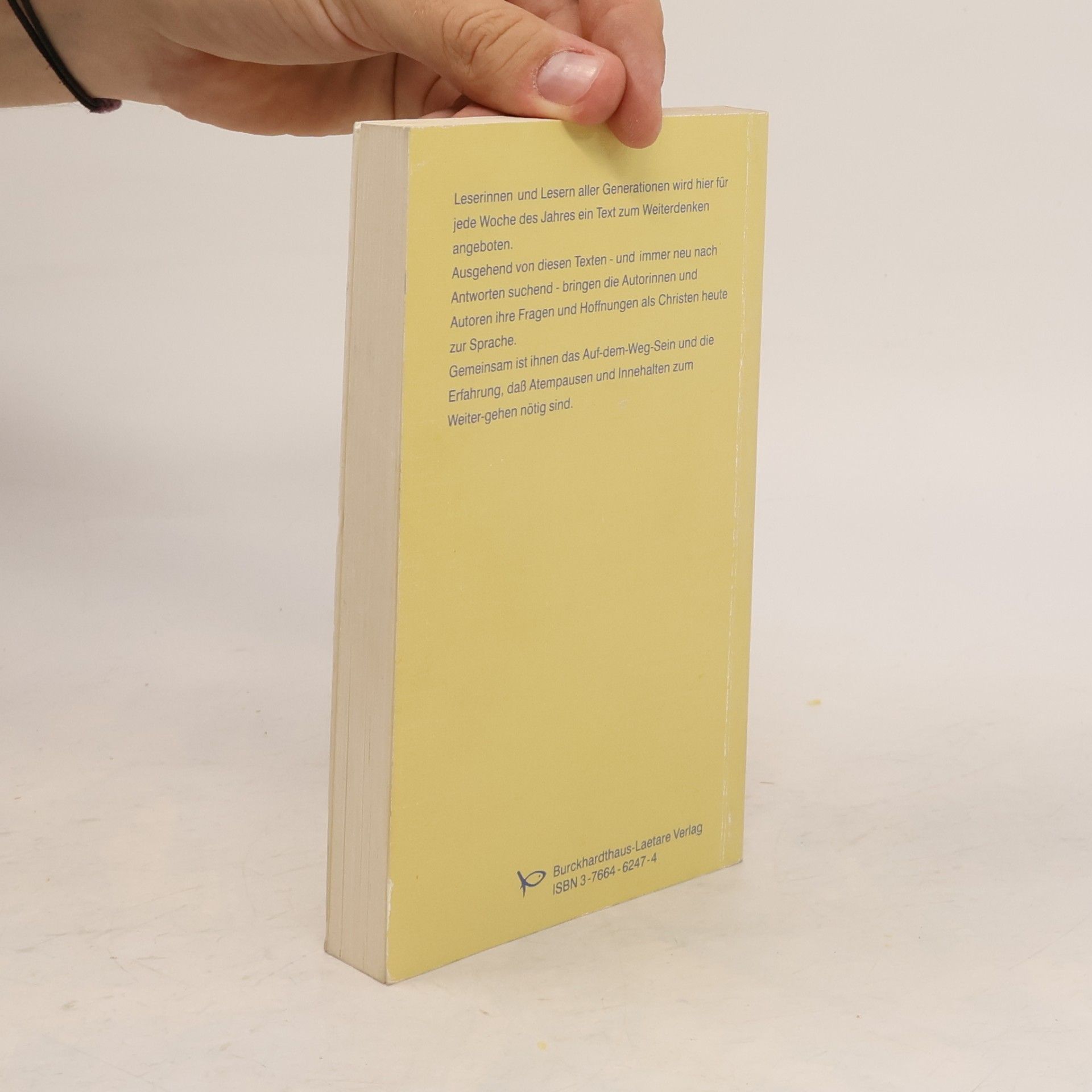 Autorenkollektiv Weitergehen. Texte zum Nachdenken