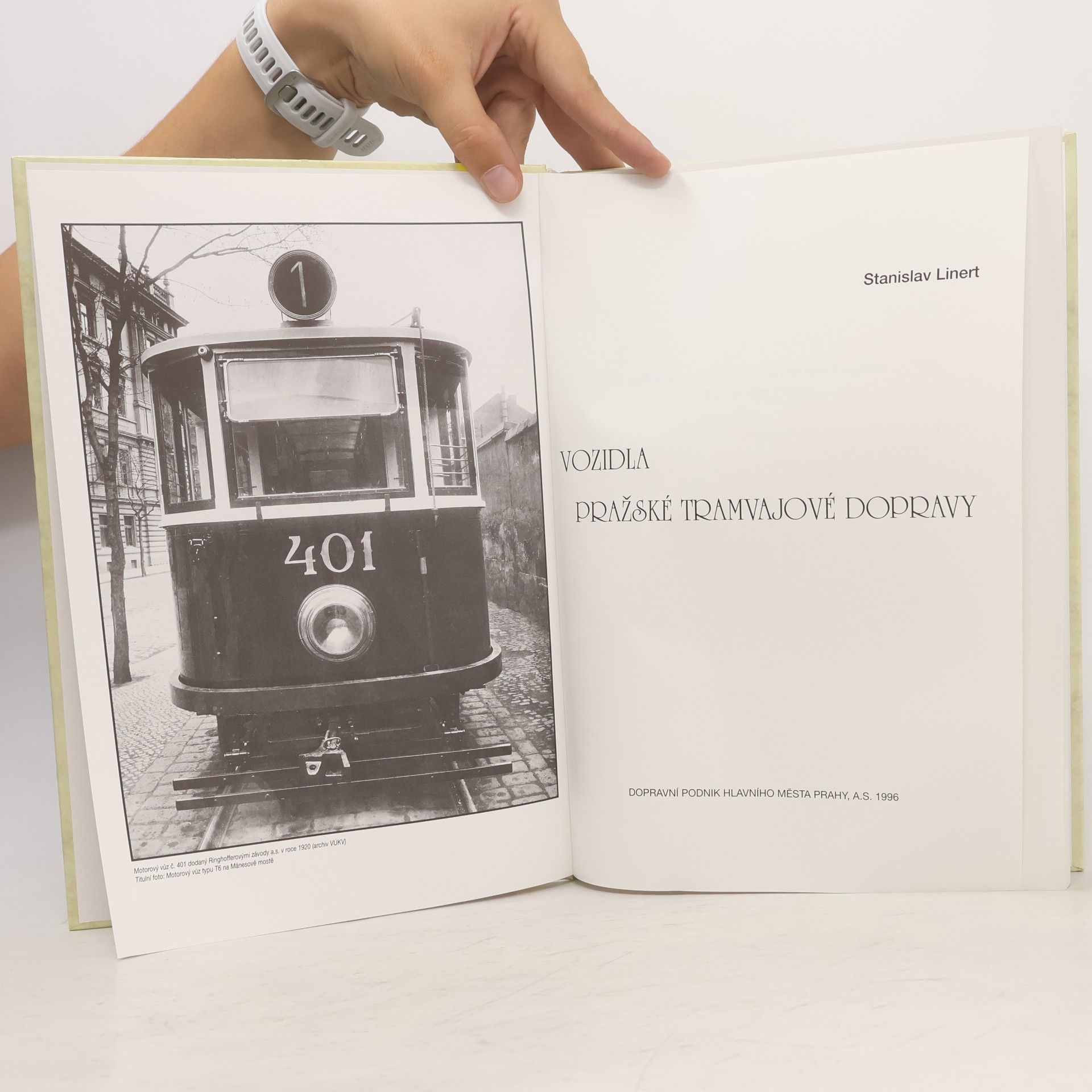 Stanislav Linert Vozidla pražské tramvajové dopravy