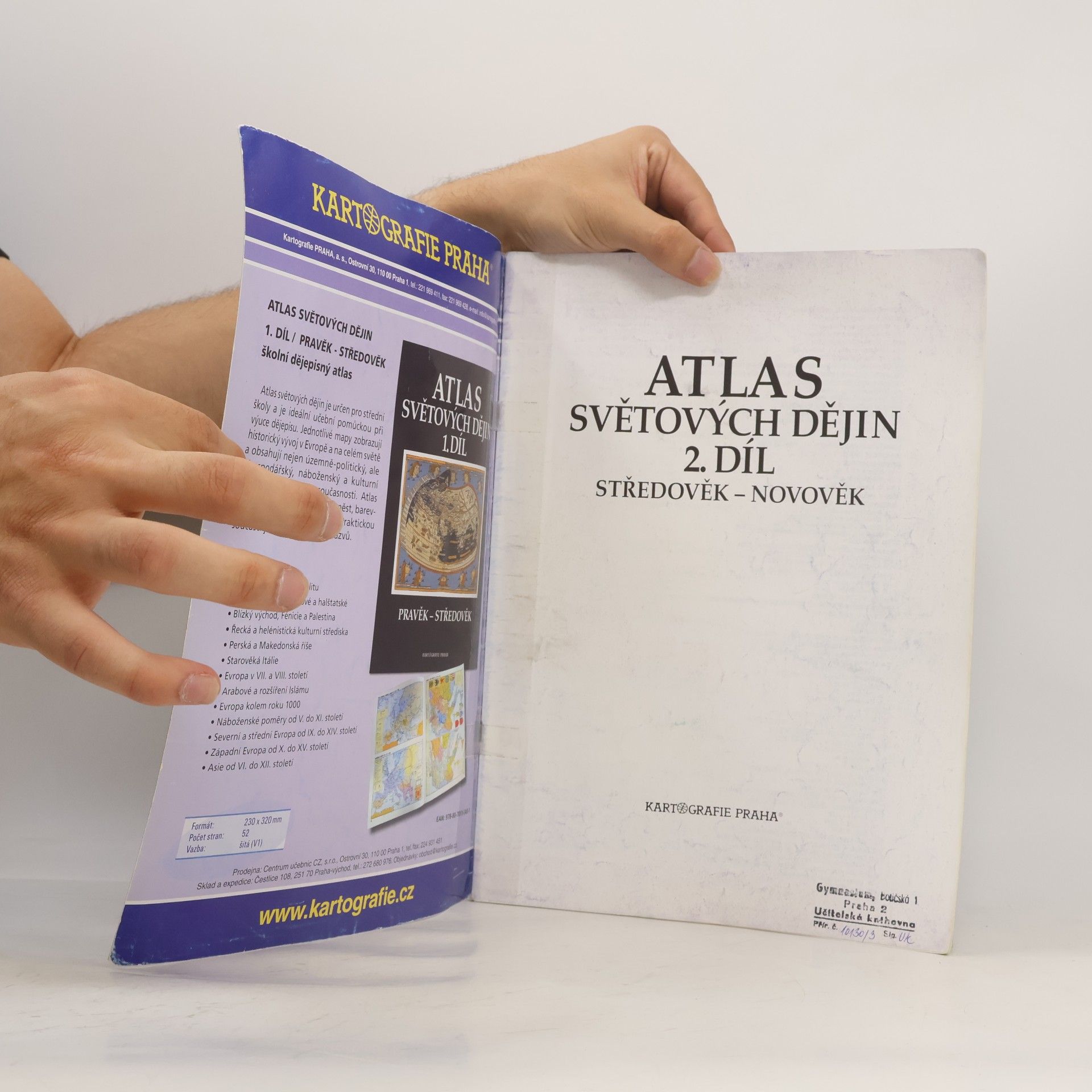 Jan Ptáček Atlas světových dějin. 2. díl, Středověk - Novověk