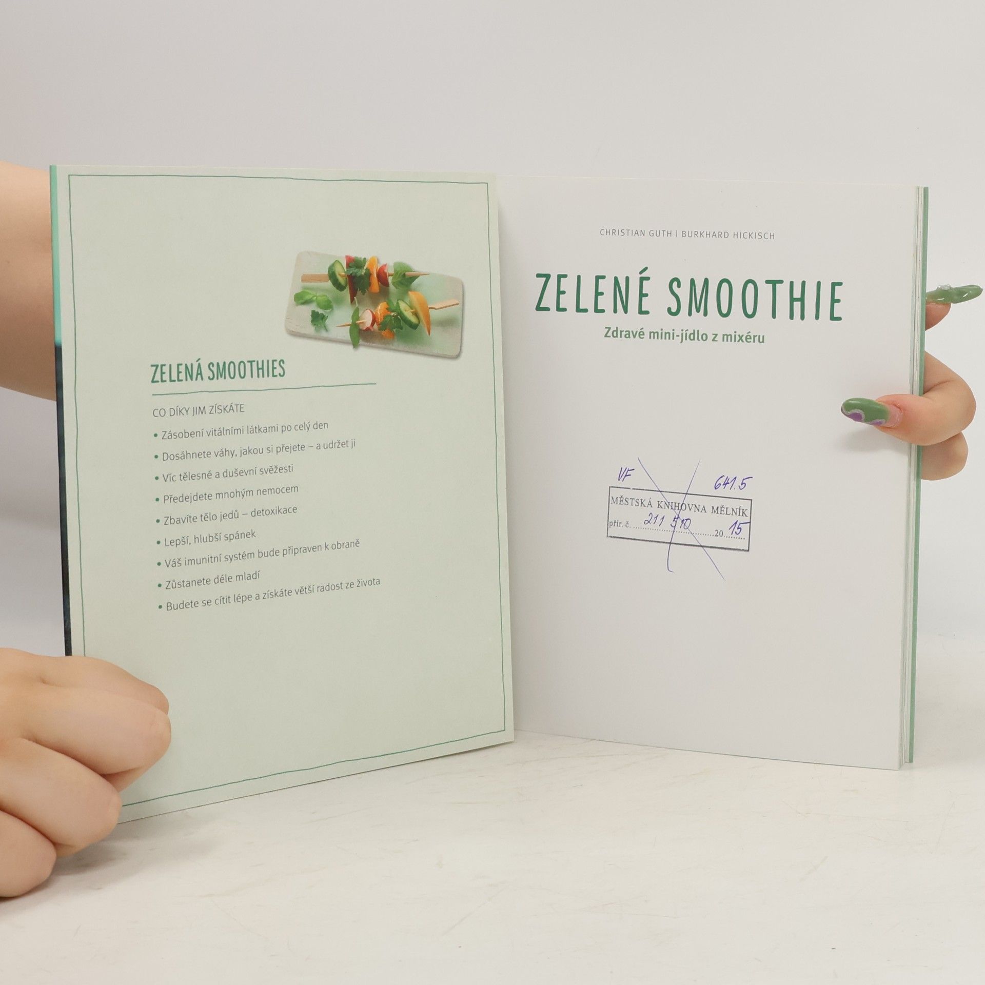 Christian Guth Zelené smoothie. Zdravé mini-jídlo z mixéru
