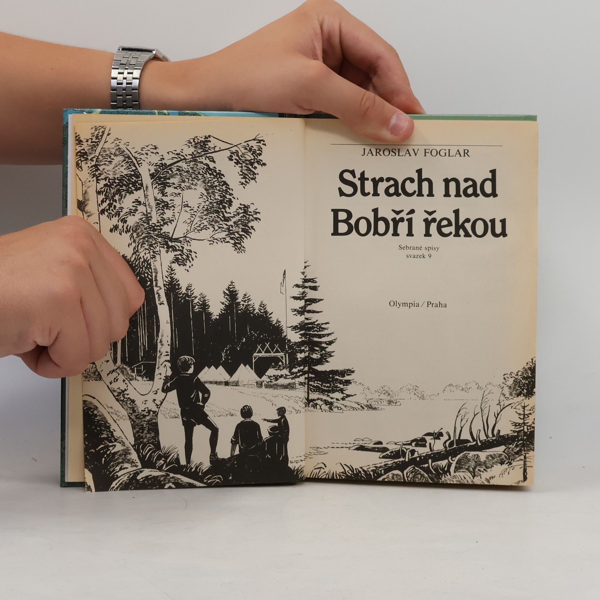 Jaroslav Foglar Strach nad Bobří řekou